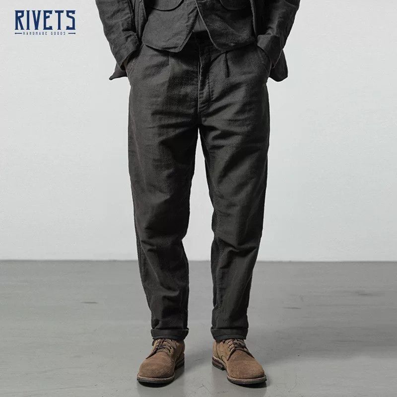 TOYS McCOY Heavy Moleskin Trousers for Casual Wear Size US 34 / EU 50 - 1 Thumbnail