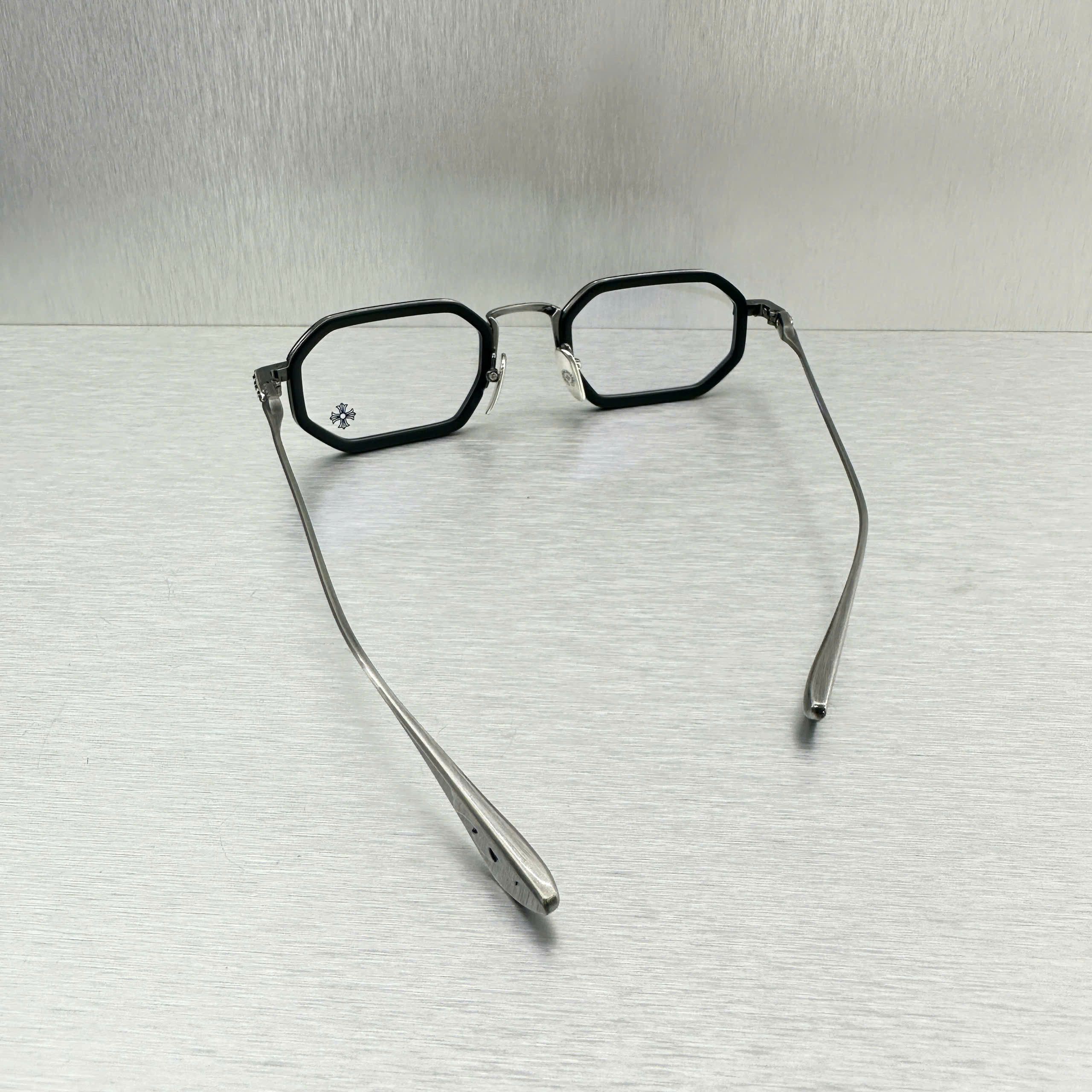 Chrome Hearts CHROME HEARTS STYLIDA MATTE BLACK/PEWTER Size ONE SIZE - 4 Thumbnail