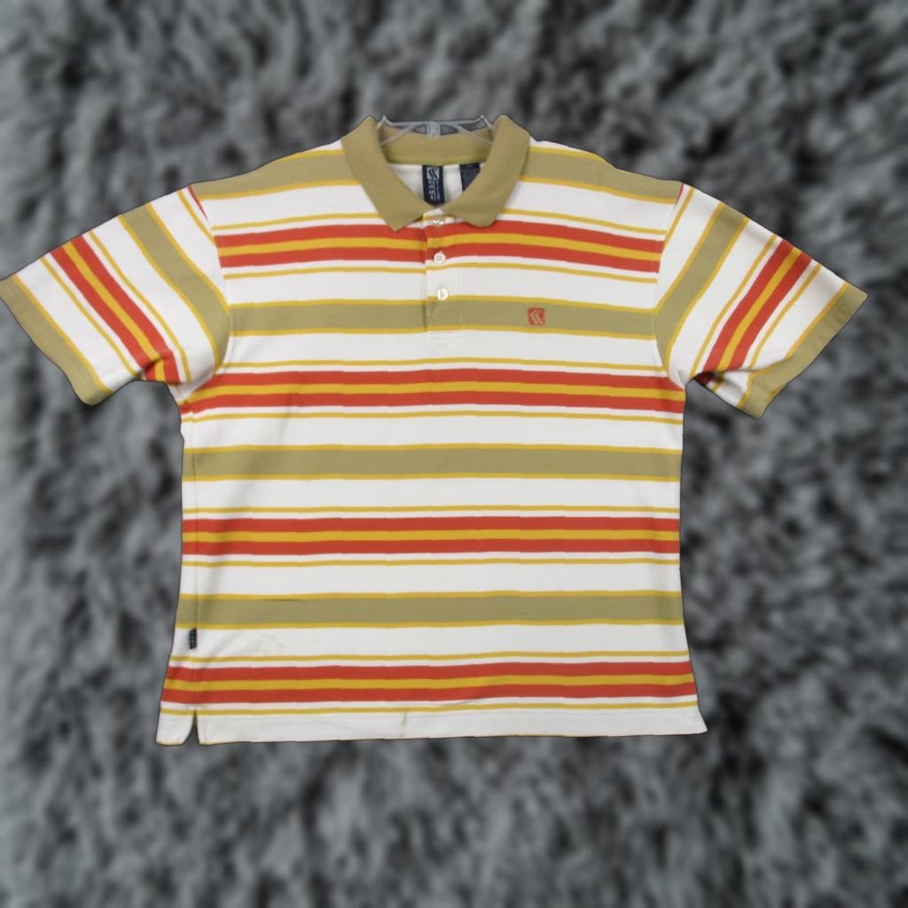 Nikon Koni Polo Shirt Men’s Size XXL Multicolor Stripe Logo Shirt Logo Polo Mens XXL Multicolor Stripe Koni Jeans Polo Shirt Size US XXL / EU 58 / 5 - 1 Thumbnail