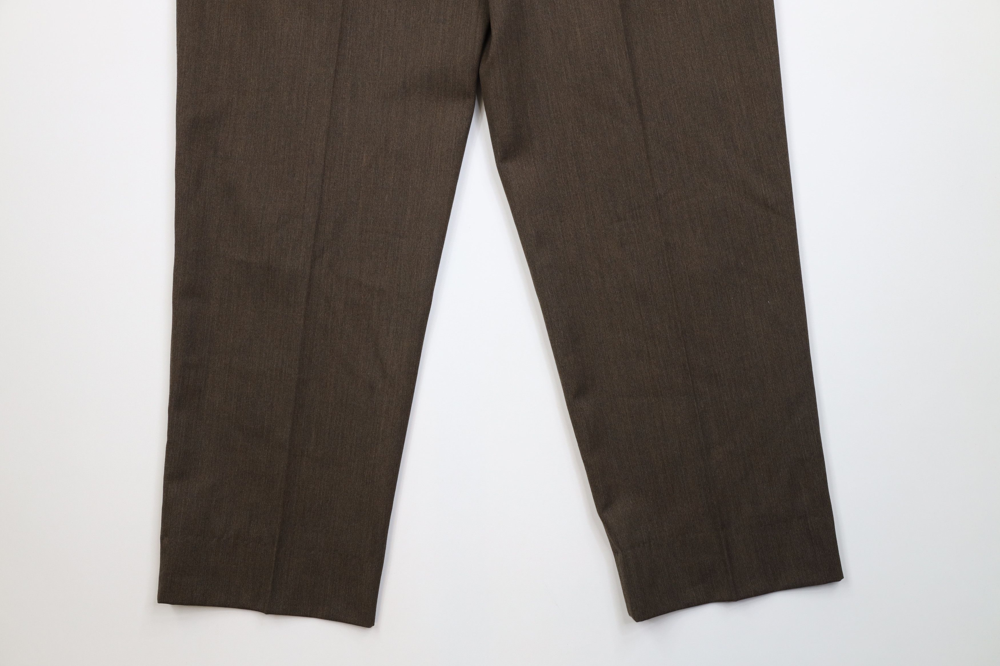 Vintage Vintage 90s Streetwear Wide Leg Chino Pants Heather Brown Size US 38 / EU 54 - 12 Thumbnail