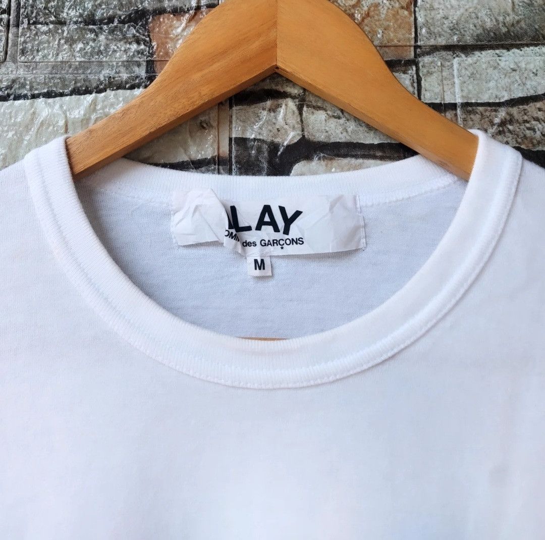 Comme des Garcons PLAY PLAY Comme des Garcons Red Heart Long Sleeve Size US M / EU 48-50 / 2 - 4 Thumbnail