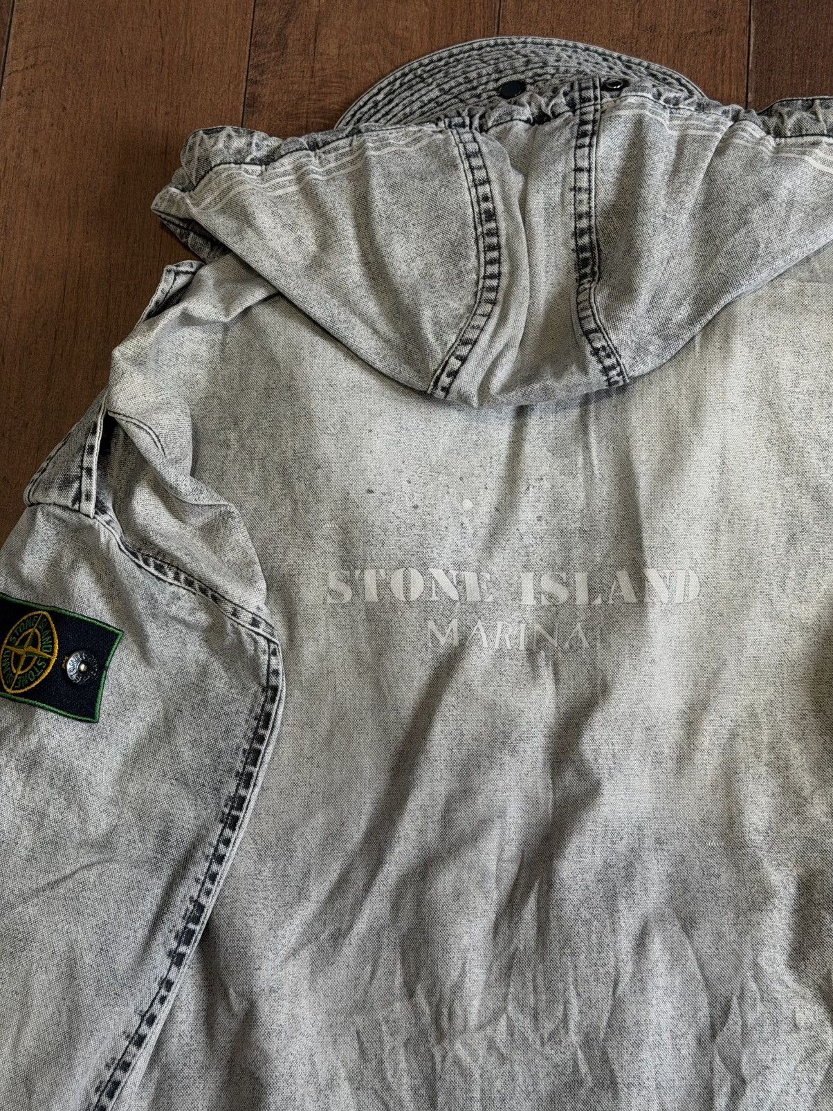 Stone Island Stone Island 80s 1986 Marina Rubberized Sailing Jacket Size US M / EU 48-50 / 2 - 2 Thumbnail