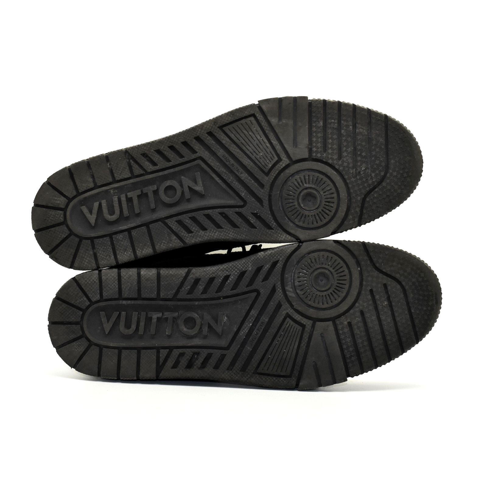 Louis Vuitton LOUIS VUITTON Black Suede & Leather Sneakers Size 6.5 Size US 7.5 / EU 40-41 - 8 Thumbnail