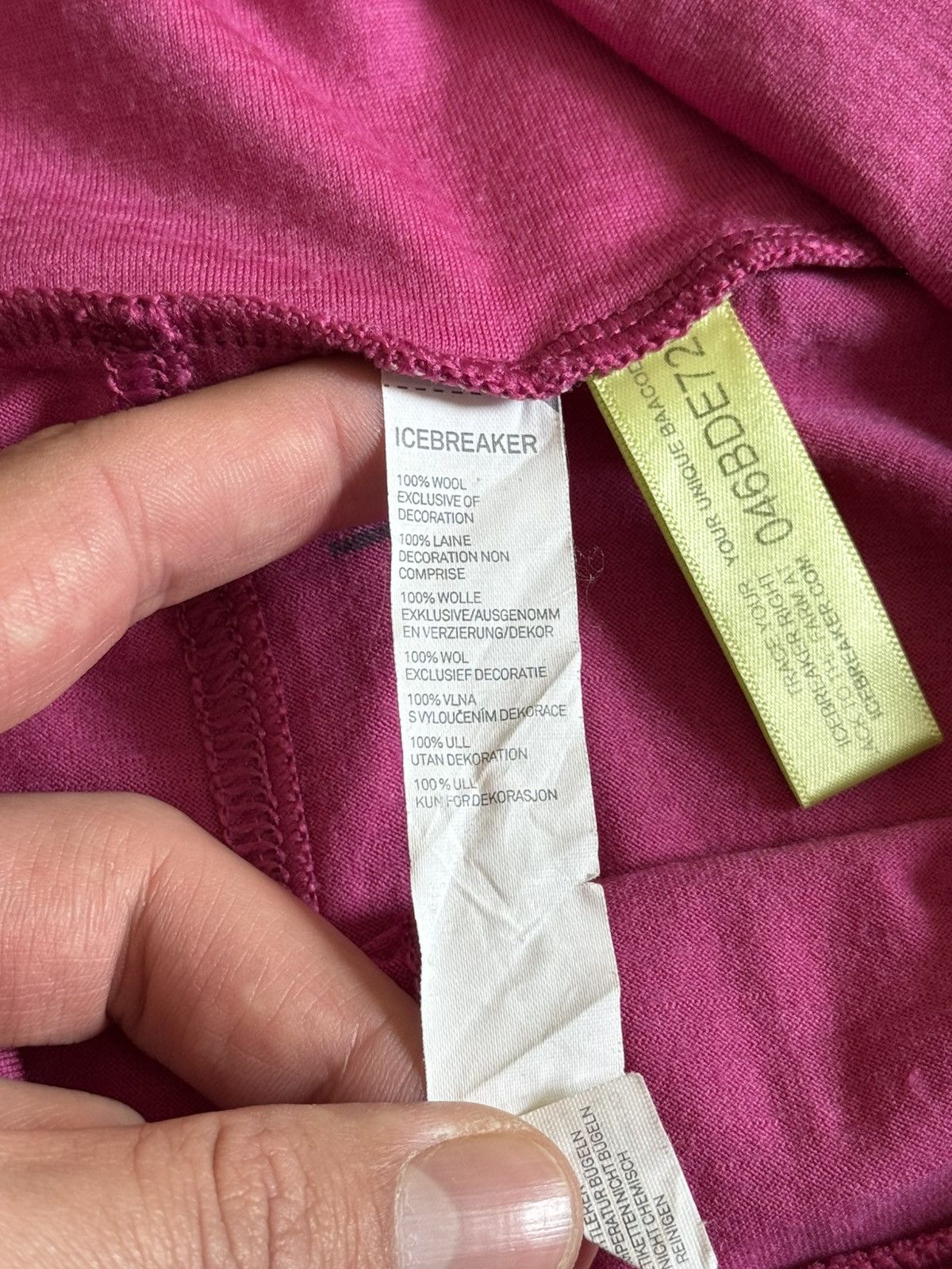 Icebreaker Icebreaker Superfine 200 Merino Wool Knit Midi Skirt Pink Size 25" / US 0 / IT 36 - 5 Thumbnail