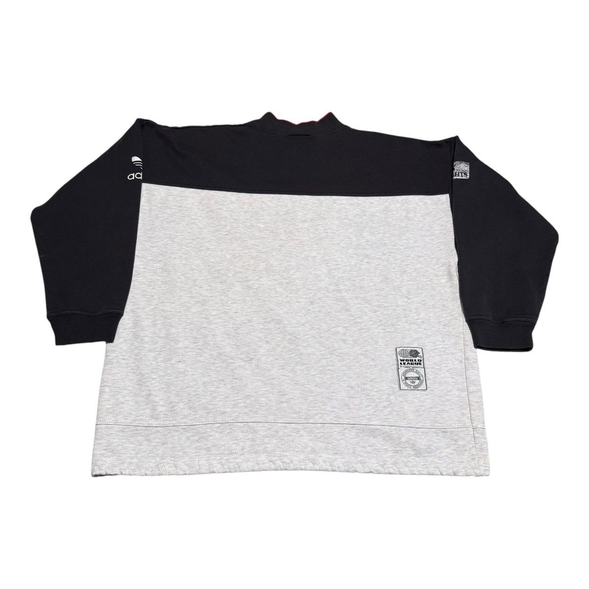 Adidas × Vintage Vintage New York New Jersey Knights Stained Sweatshirt Large Size US L / EU 52-54 / 3 - 7 Thumbnail