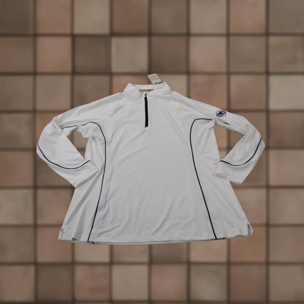 Peter Millar Peter Millar Jacket Womens L White Performance Lightweight Tech Stretch Golf NEW Size L / US 10 / IT 46 - 1 Thumbnail