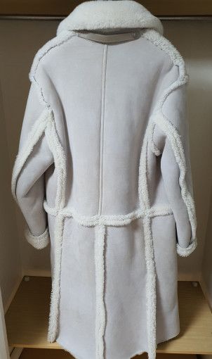 Tom Ford o1sm1stk0824 Suede Shearling Low Cut Double Mustang Coat Size US M / EU 48-50 / 2 - 6 Thumbnail