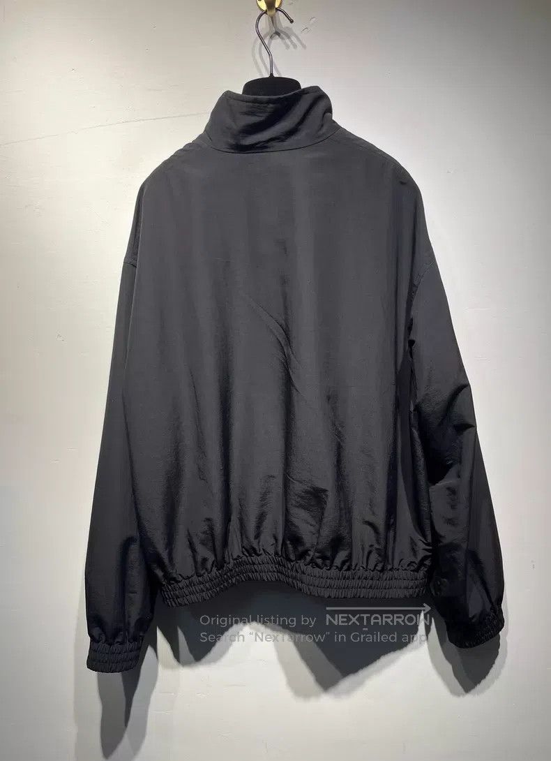 Balenciaga Balenciaga Solid Color Logo Printed Zip-Up Stand Collar Sp Size US M / EU 48-50 / 2 - 2 Thumbnail