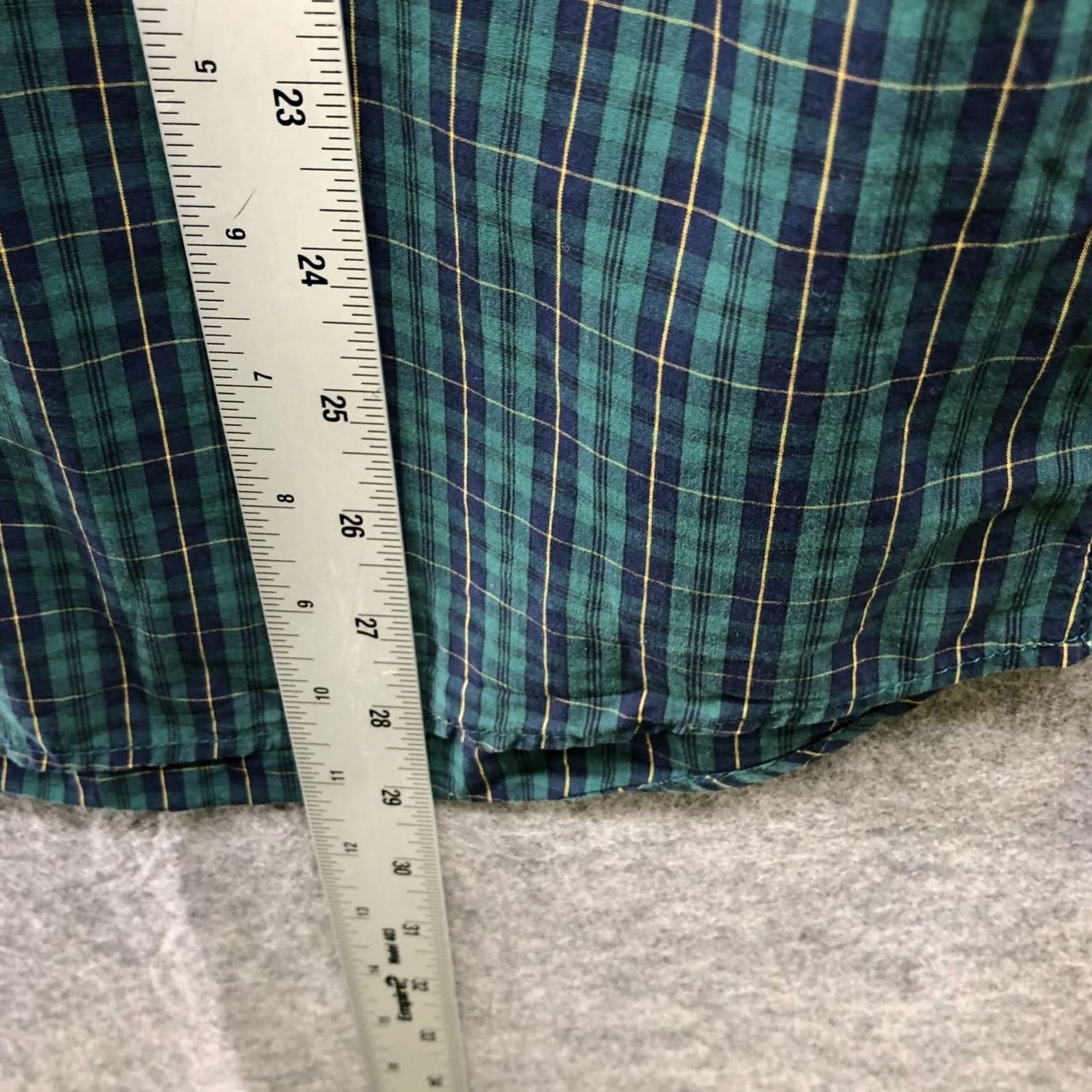 Gap Gap Plaid Button Down Shirt Mens M Green Pine Long Sleeve Size US M / EU 48-50 / 2 - 7 Thumbnail