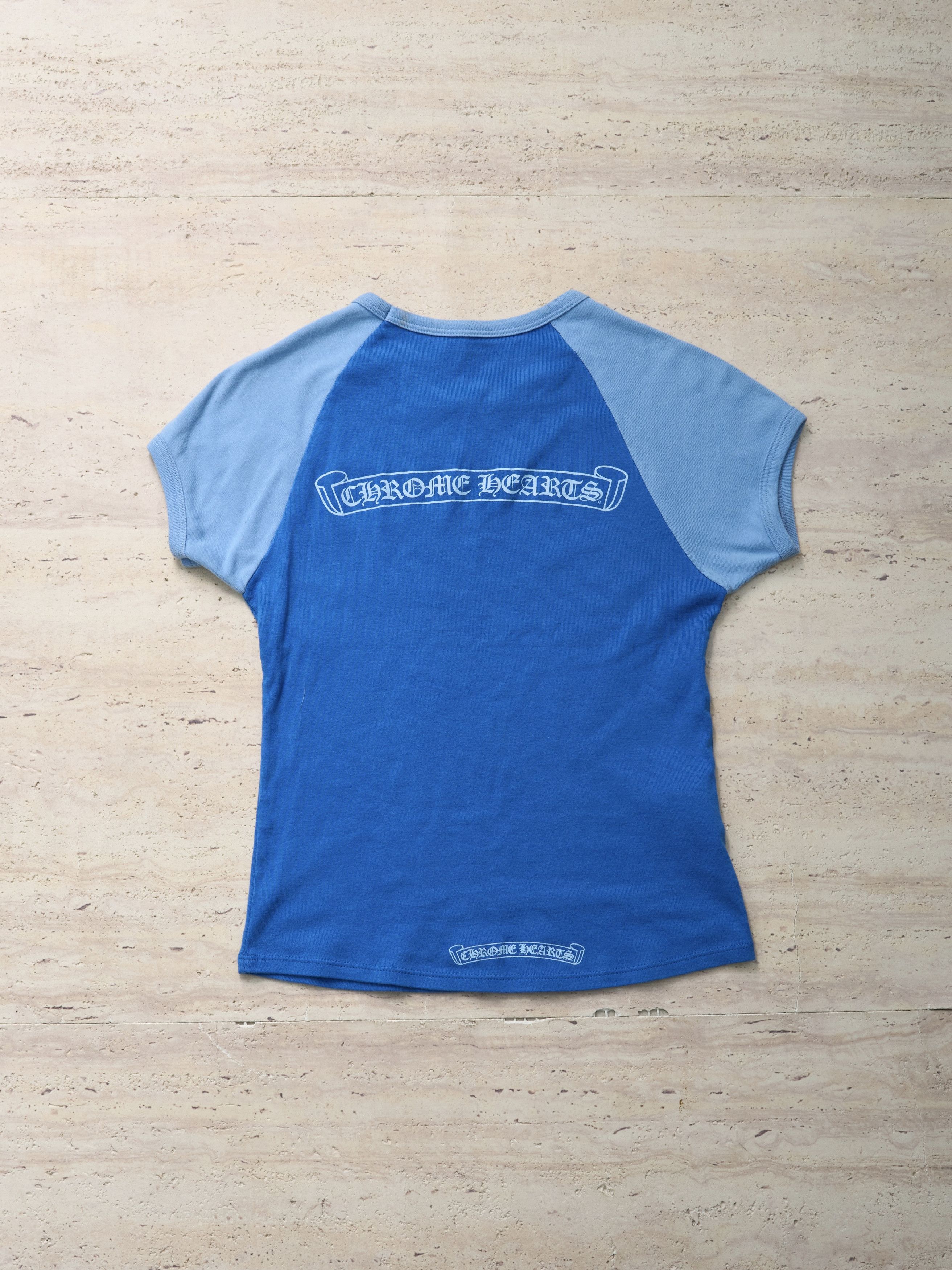 Chrome Hearts CHROME HEARTS Scroll T-shirt BLUE Size M / US 6-8 / IT 42-44 - 5 Thumbnail