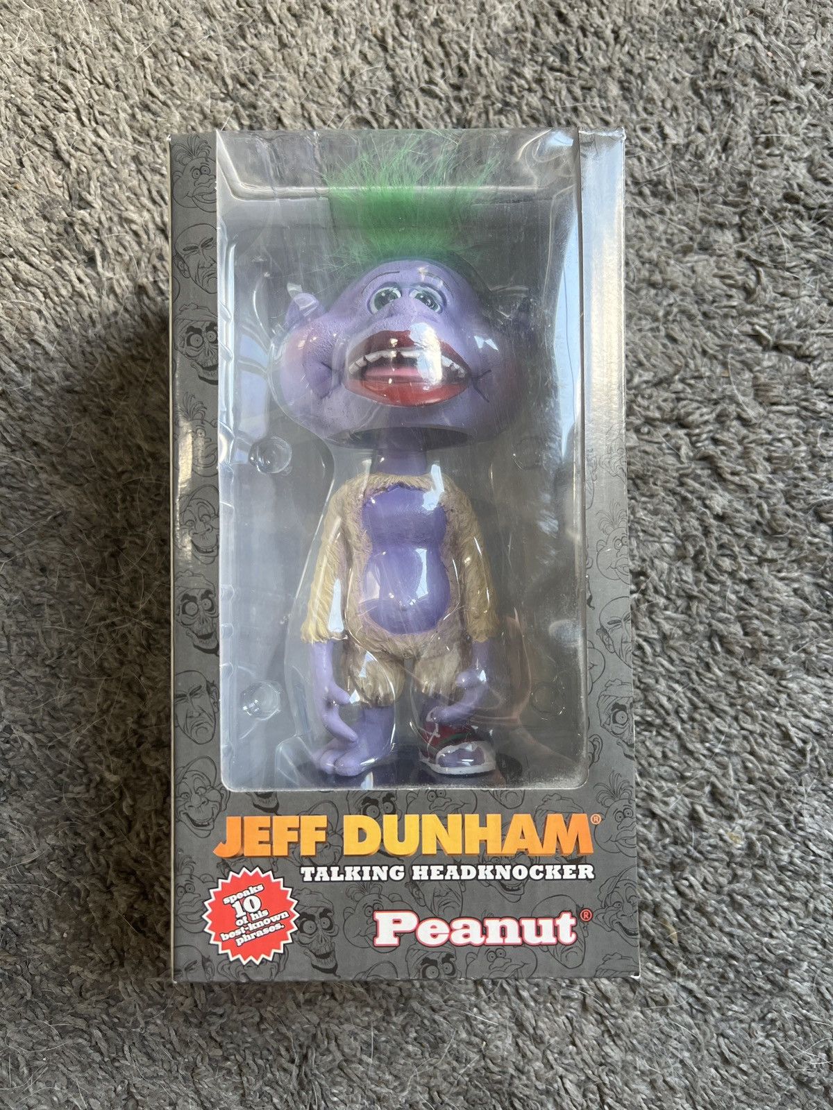 Hypebeast 2021 NECA Jeff Dunham Peanut Talking Headknocker Size ONE SIZE - 1 Thumbnail