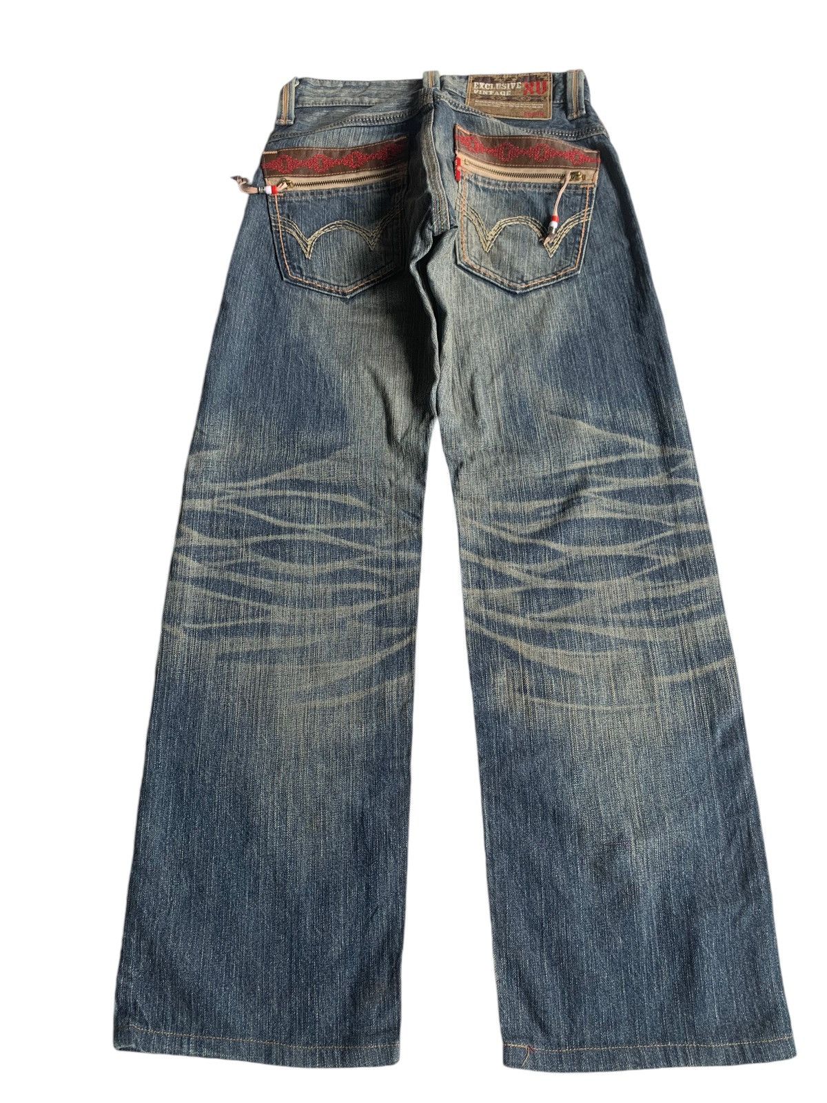 Edwin EDWIN XV MUDMAX HIPPIES STYLE FADED & RUSTY DISTRESSED DENIM Size US 28 / EU 44 - 4 Thumbnail