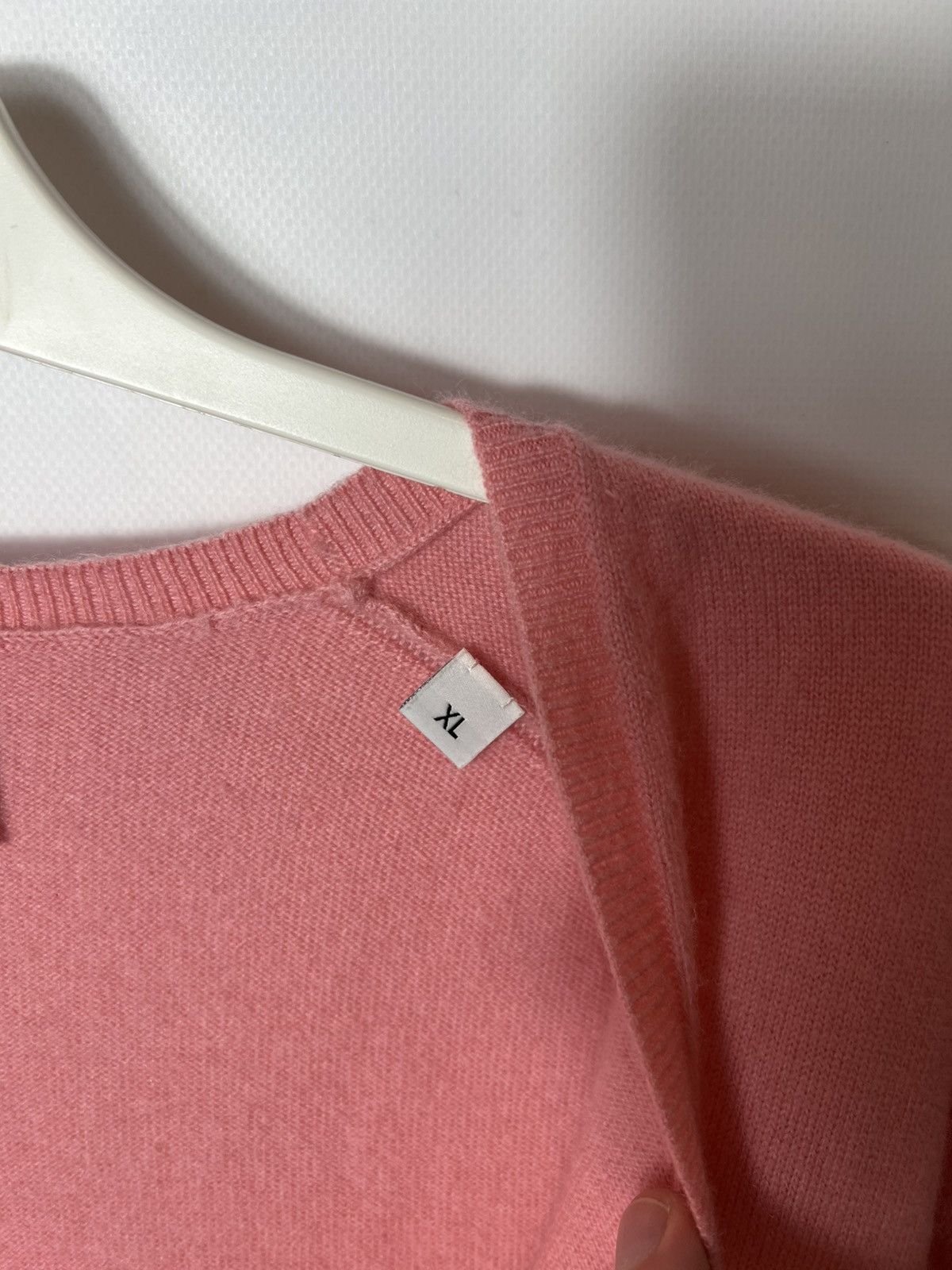 Allude Vintage luxury Allude Womens Pink Cashmere Cardigan Size Xl Size XL / US 12-14 / IT 48-50 - 5 Thumbnail