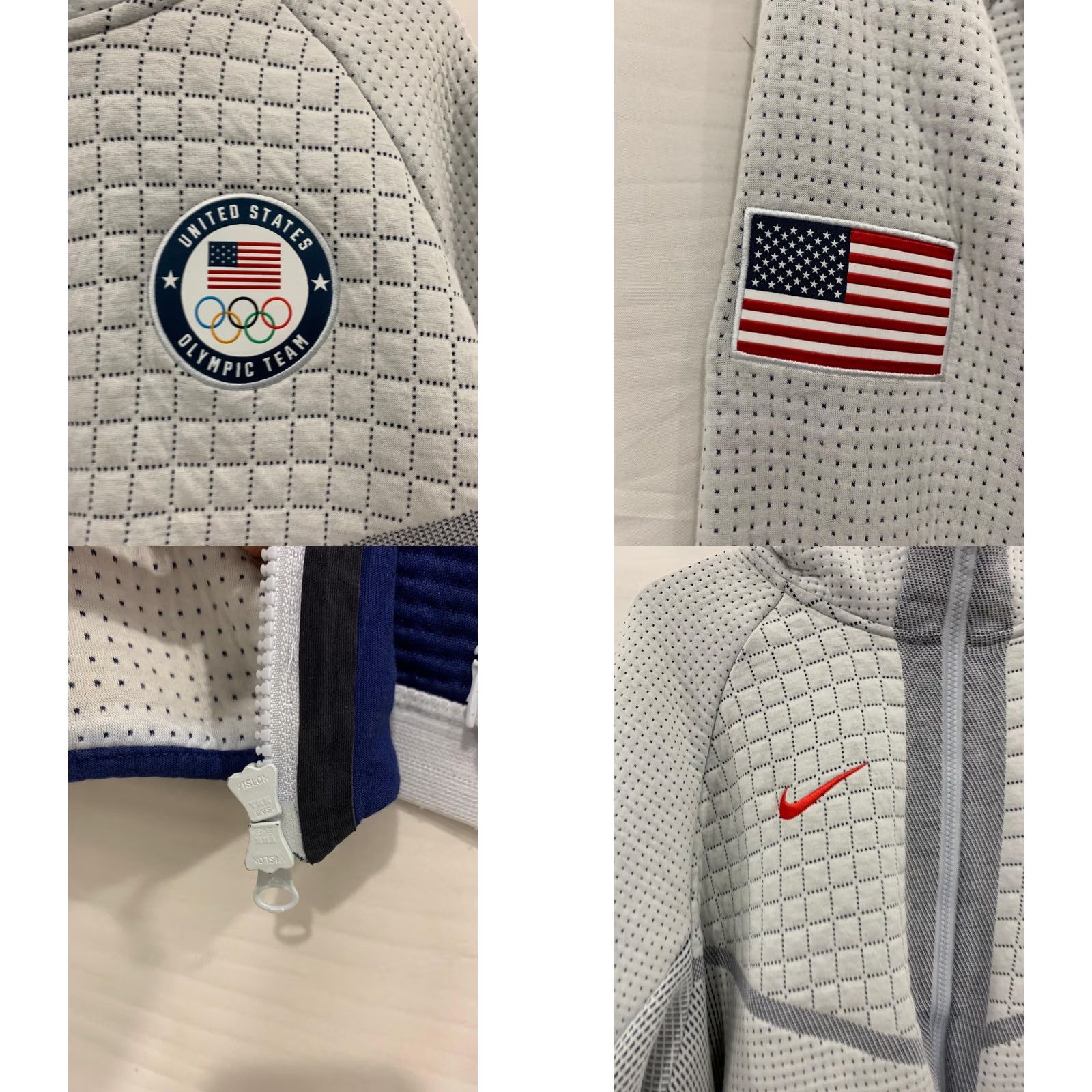 Nike Nike Tech Pack Team USA Olympic Medal Stand Jacket Hoodie Unisex L CT2582-043#rm Size US L / EU 52-54 / 3 - 8 Thumbnail