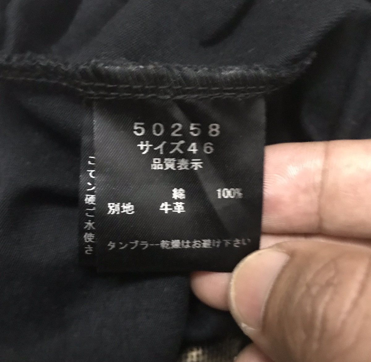 If Six Was Nine × Le Grande Bleu (L.G.B.) × Shellac Shellac Collar Cowhide Half Polo Shirt Size US S / EU 44-46 / 1 - 7 Thumbnail