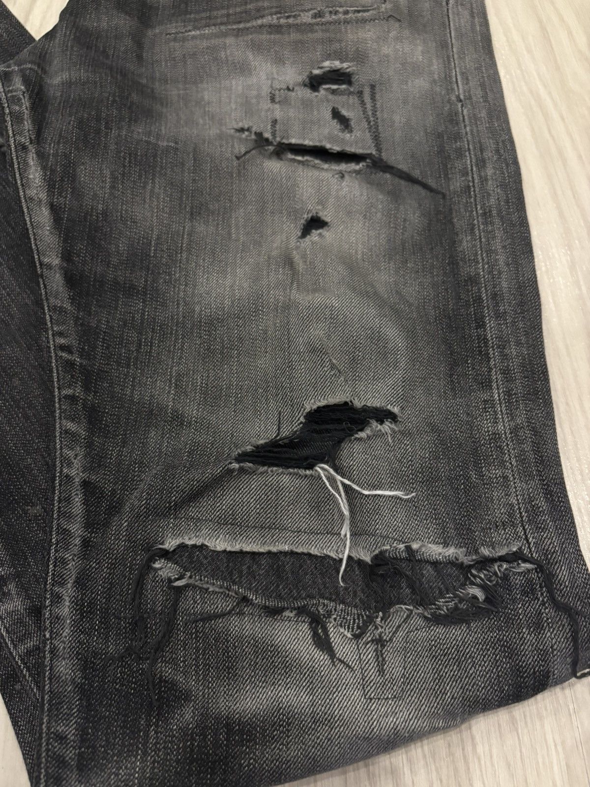John Elliott john elliott cast 2 clash black denim Size US 32 / EU 48 - 4 Thumbnail