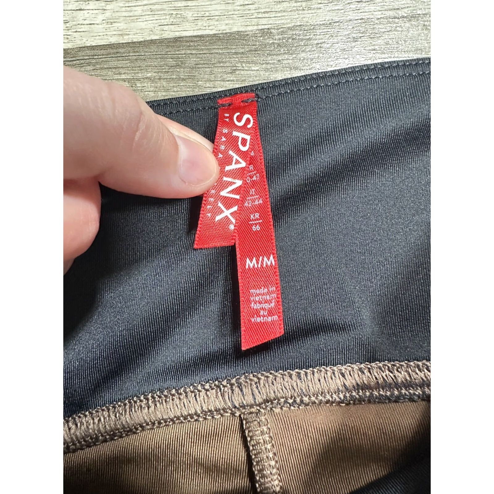 Spanx Spanx Leggings Woman Medium Brown Faux Leather Snakeskin Animal Print Jegging Smart Details: Snake Pattern, Regular Size, M Size 32" / US 10 / IT 46 - 3 Thumbnail