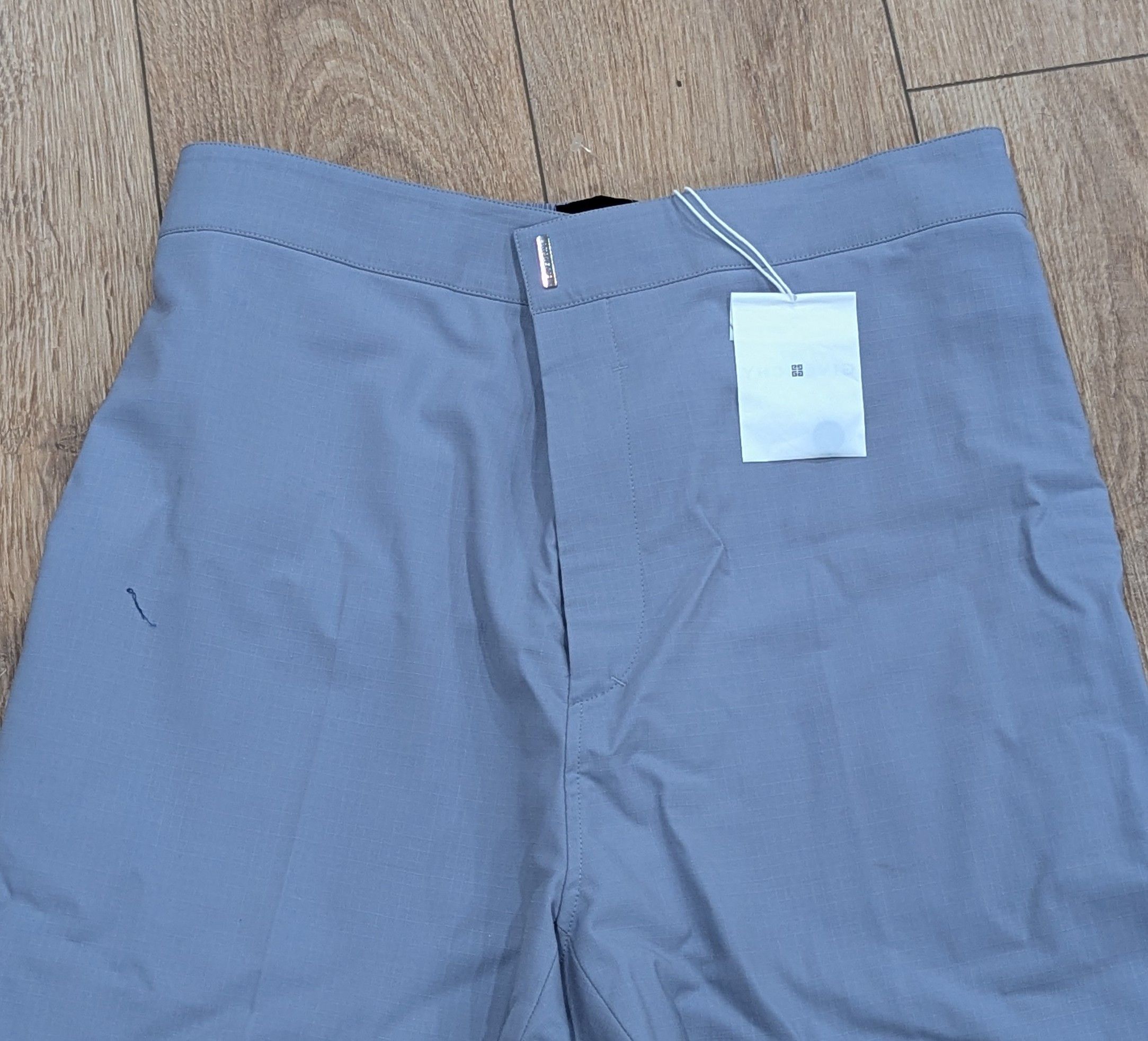 Givenchy Givenchy Wool Blend Slim Fit Pants Pearl Gray 52 US 36 Size US 36 / EU 52 - 2 Thumbnail