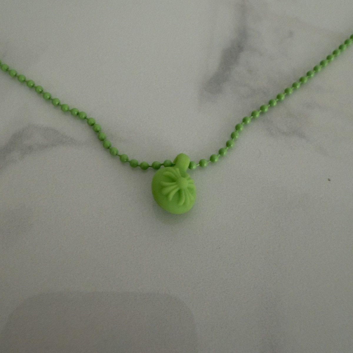 Chrome Hearts CHROME HEARTS CROSSBALL CHARM NECKLESS 🚫READ DESCRIPTION🚫 Size ONE SIZE - 2 Thumbnail