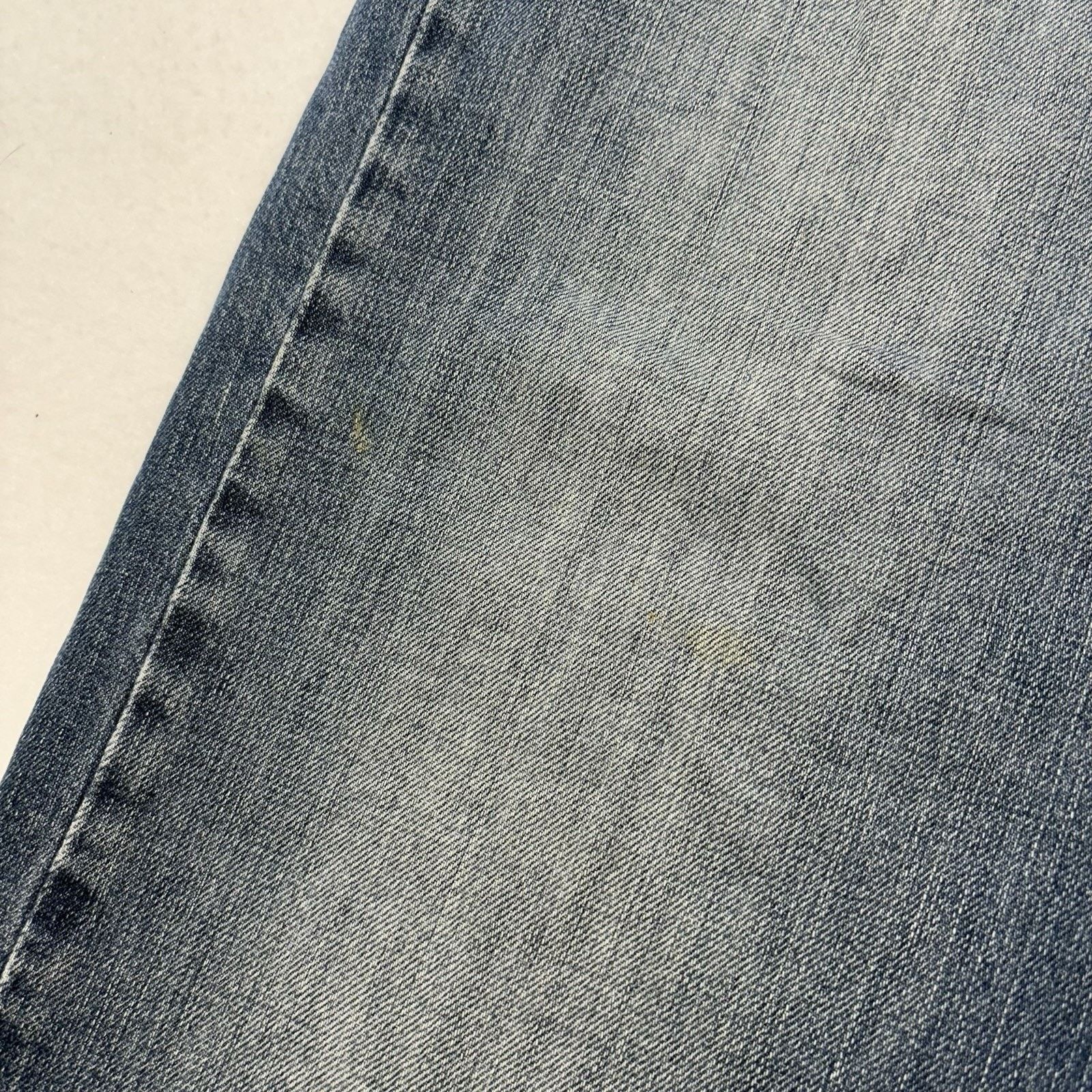 Lucky Brand Vintage Lucky Brand Gene Montesano 33x26 Boot Cut Blue Jeans Size US 33 - 4 Thumbnail