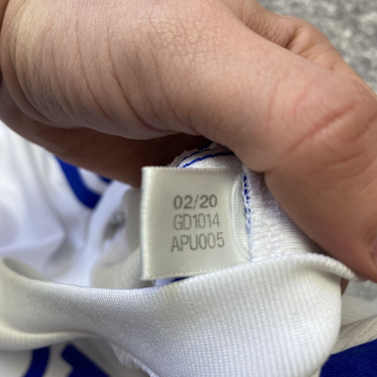 Vintage Men’s adidas Lids United 2020 big logo white soccer jersey Size US XL / EU 56 / 4 - 8 Thumbnail