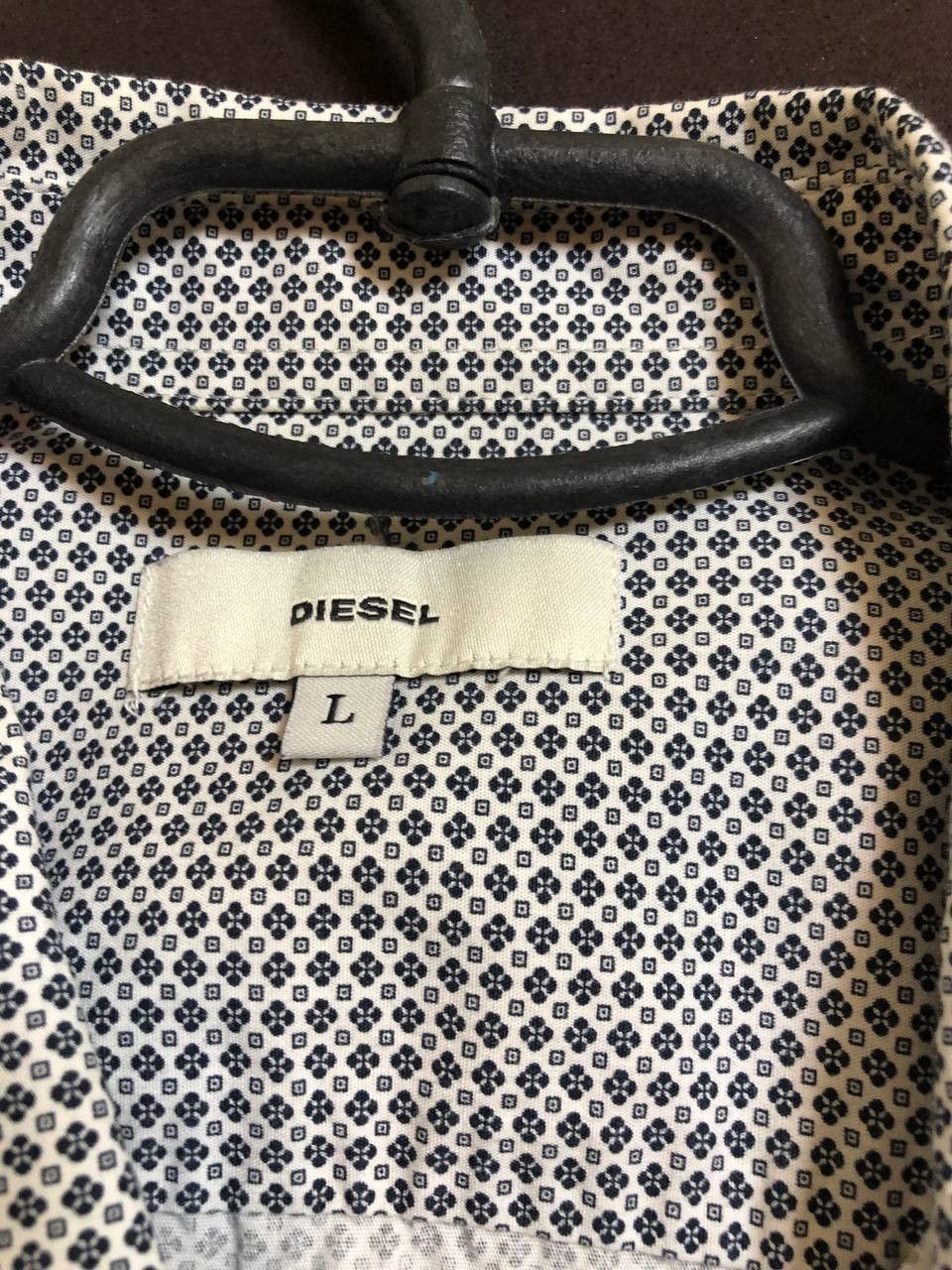 Diesel Diesel Long Sleeve Button-Down Dress Shirt Size US L / EU 52-54 / 3 - 2 Thumbnail