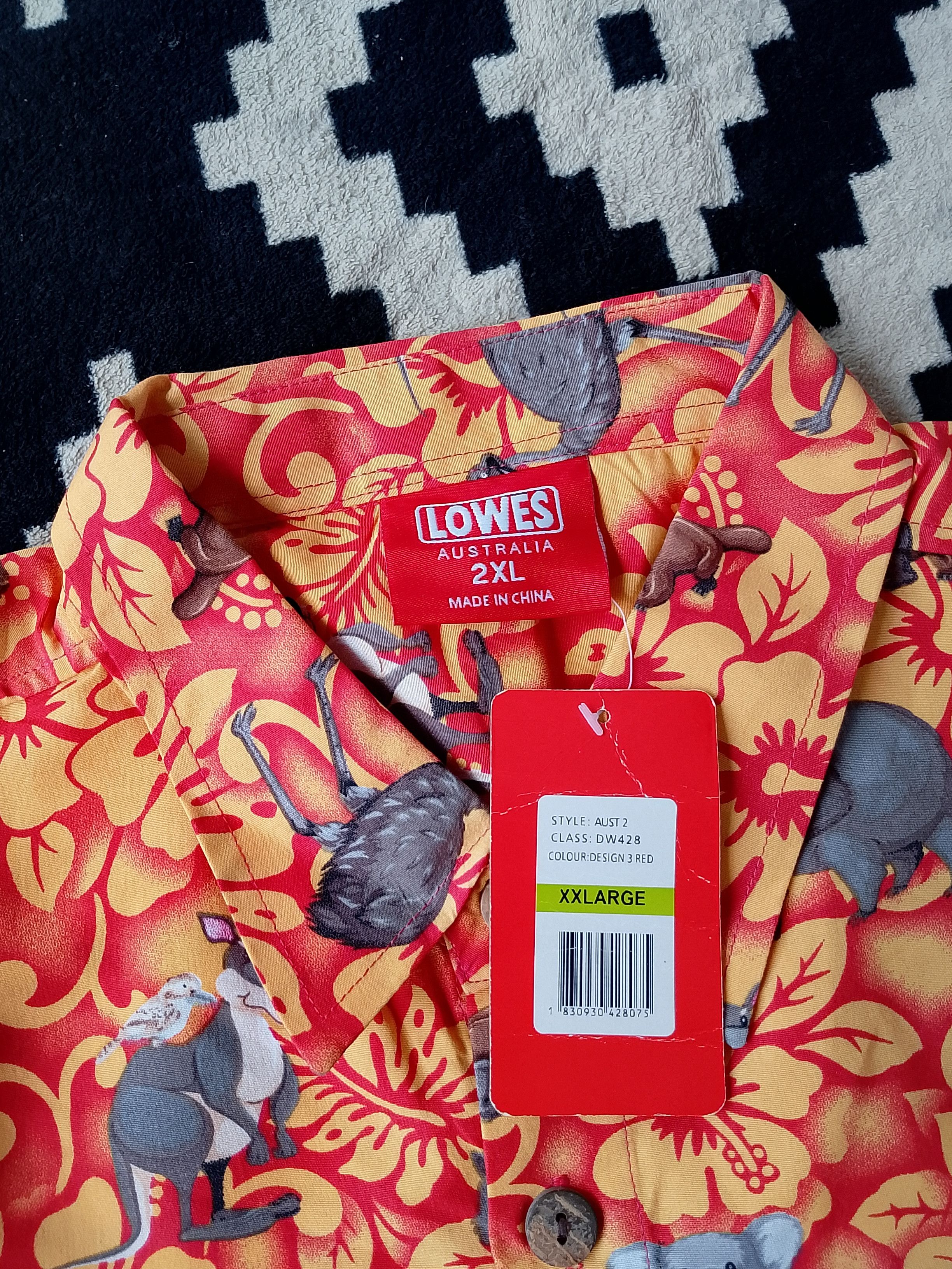 The Australian Outback Collection Lowes Australia Archival Outback Fauna All-Over Print Shirt Size US XXL / EU 58 / 5 - 7 Thumbnail