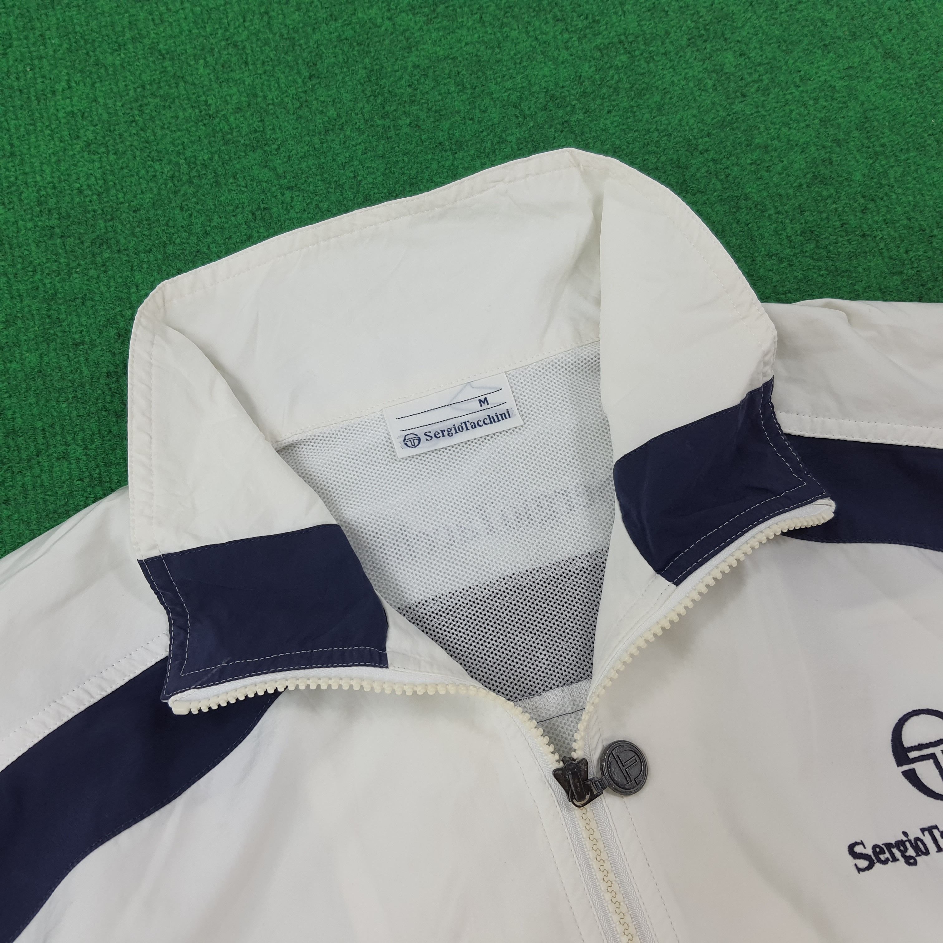 Sergio Tacchini × Vintage Vintage Sergio Tacchini Designer Jacket C221N27 Size US L / EU 52-54 / 3 - 5 Thumbnail