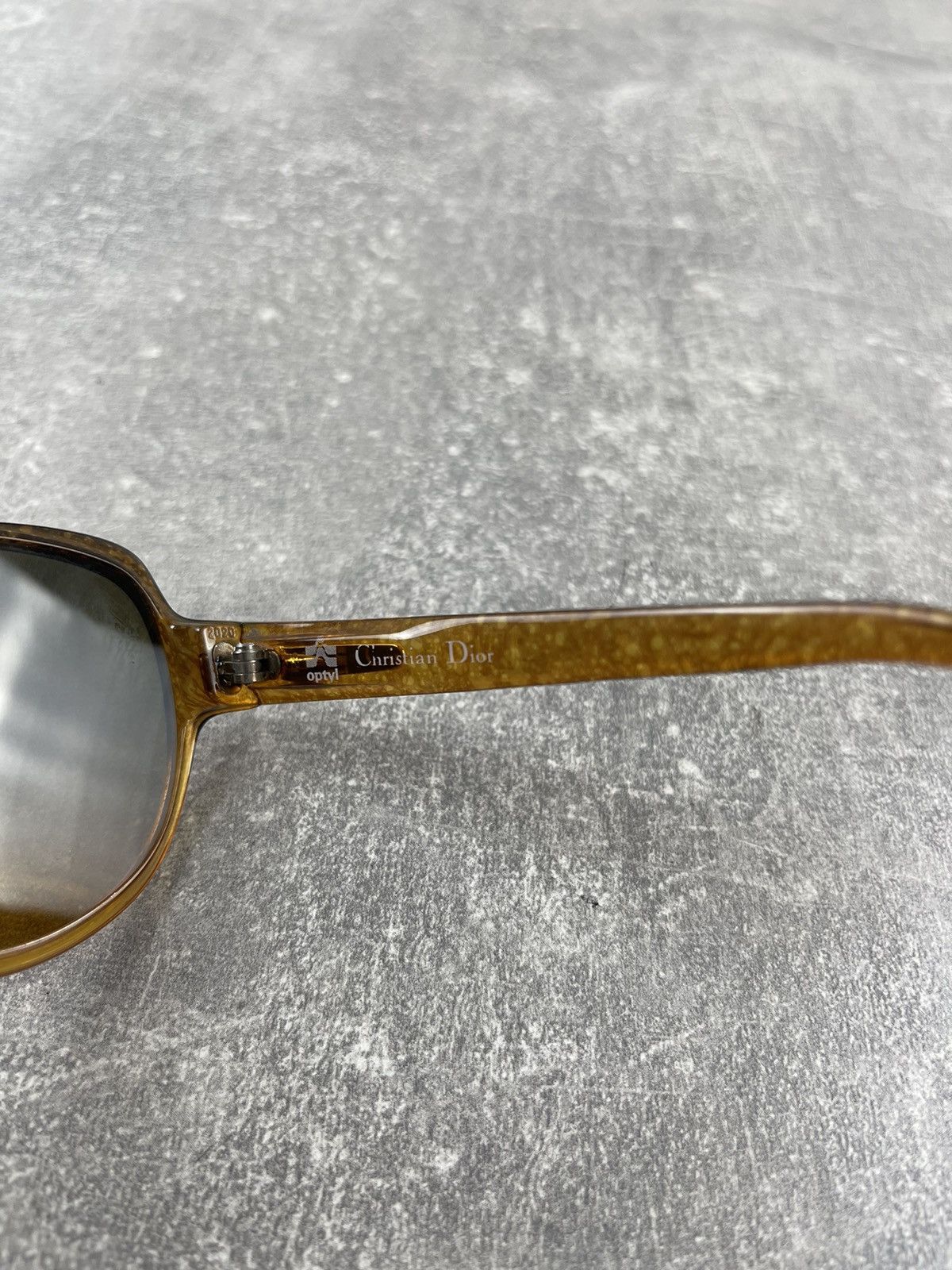 Christian Dior Monsieur × Vintage 80s Christian Dior Sunglasses Tortoise Shell Gradient CDLogo Size ONE SIZE - 7 Thumbnail
