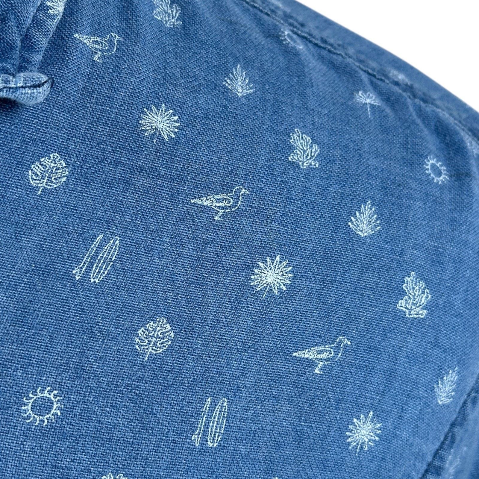 Other Johnnie-O Hangin Out Shirt Men’s M Indigo Blue Button Down Size US M / EU 48-50 / 2 - 4 Thumbnail
