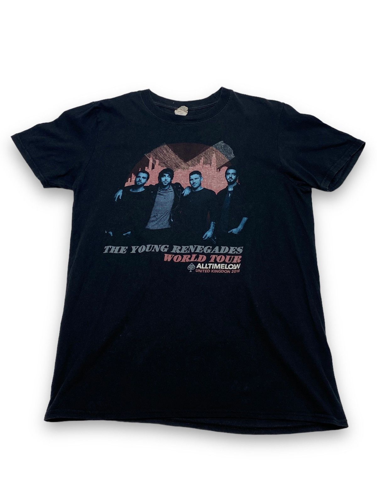 Band Tees 2018 Vintage THE YOUNG RENEGADES Black Big Logo Tee Size US S / EU 44-46 / 1 - 1 Thumbnail