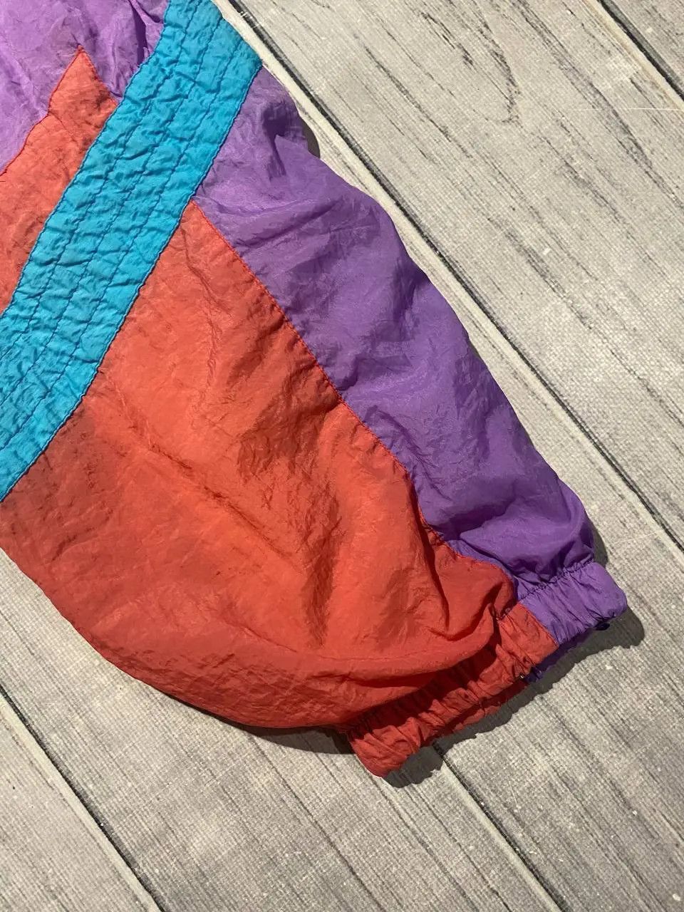 Nike Vintage Nike Track Pants 80s Nylon Y2K Stripedv Size US 34 / EU 50 - 13 Thumbnail