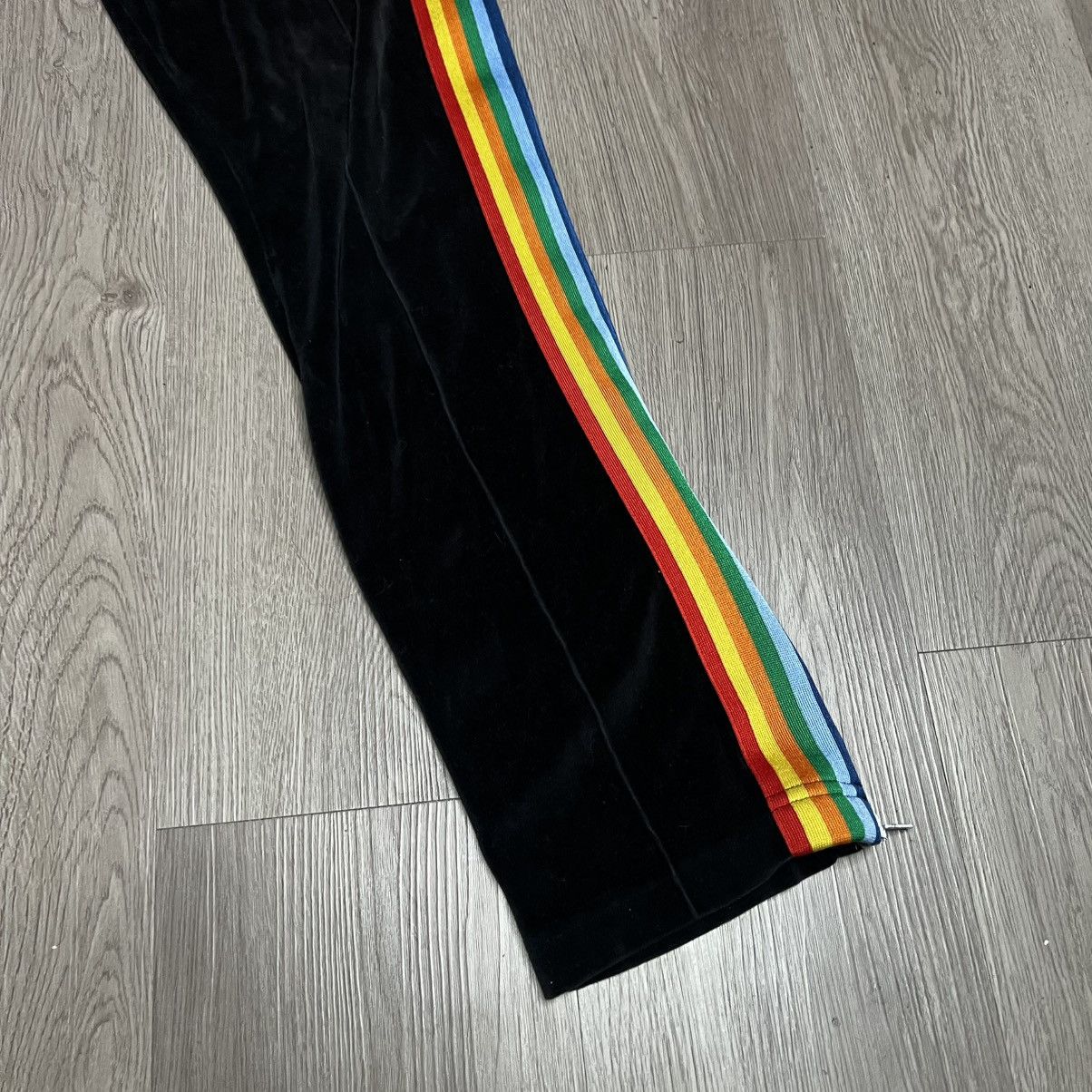 Palm Angels Palm Angels Rainbow Track Pants Black Size US 26 / EU 42 - 7 Thumbnail
