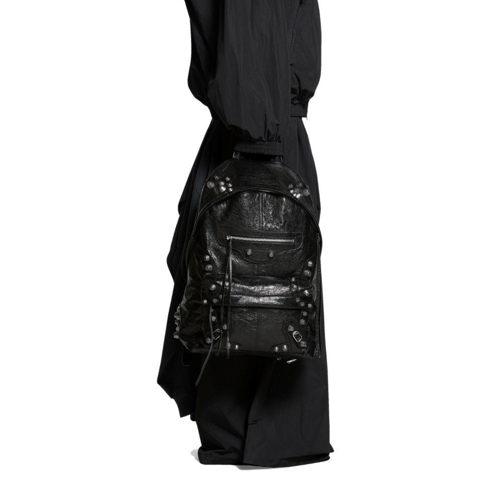 Balenciaga o1bcso1str0426 Size: OS / Le Cagole Backpack in Black Size ONE SIZE - 6 Thumbnail