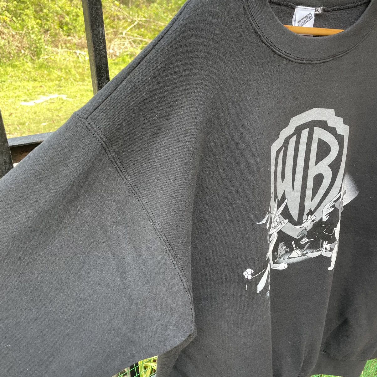 Warner Bros 🔥Vintage 90s Warner Bros Studio Character Image Sweatshirts Size US L / EU 52-54 / 3 - 7 Thumbnail