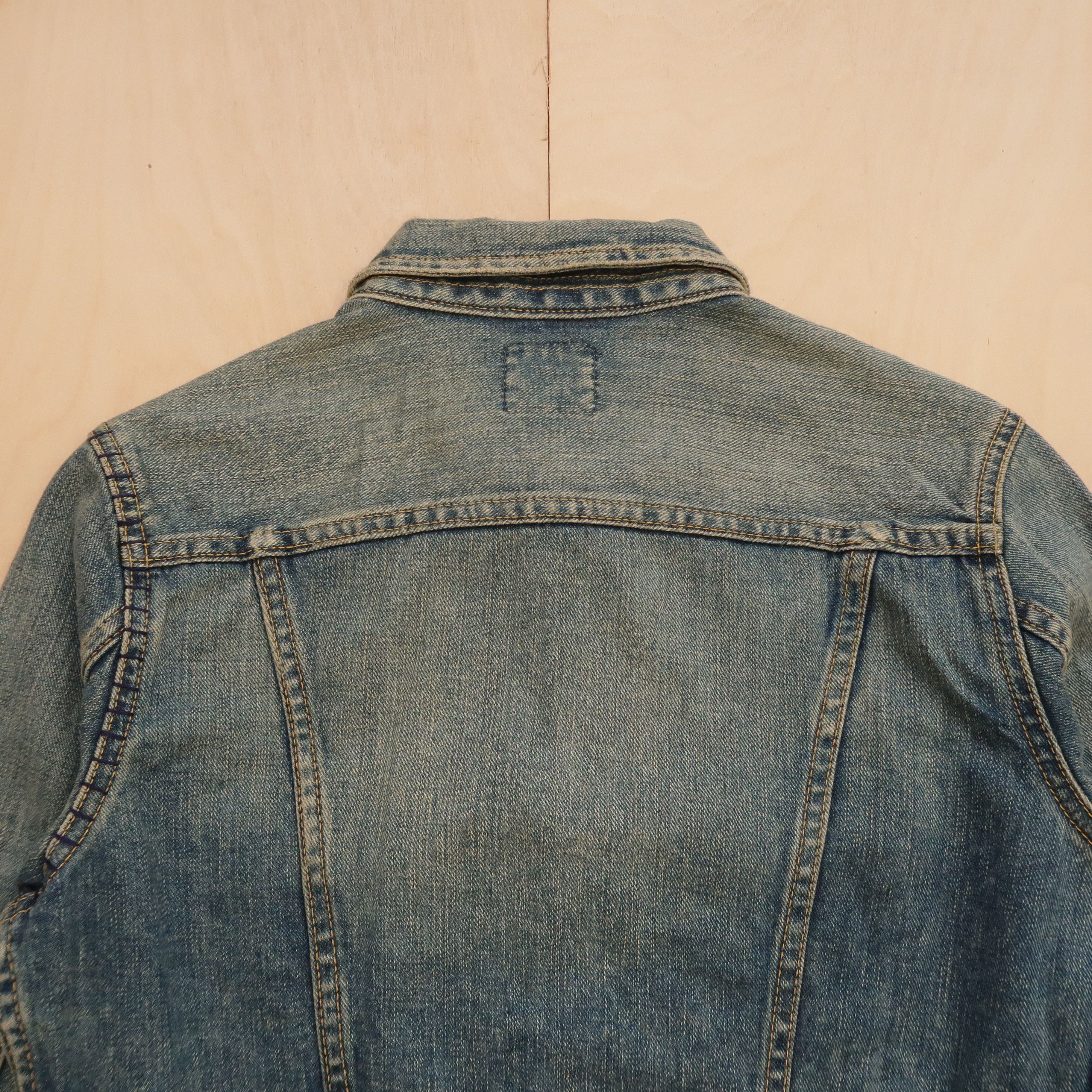 Japanese Brand Lee x Union Made x SLY Japan Distressed Cropped Jacket Size US S / EU 44-46 / 1 - 15 Thumbnail