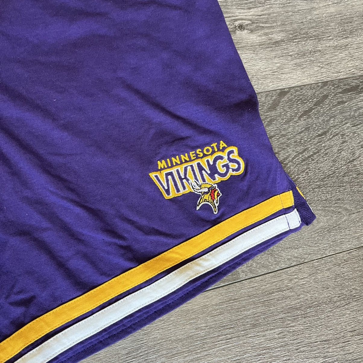 NFL New Vintage 1990s NFL Iron Knights Minnesota Vikings Shorts Size US 32 / EU 48 - 3 Thumbnail