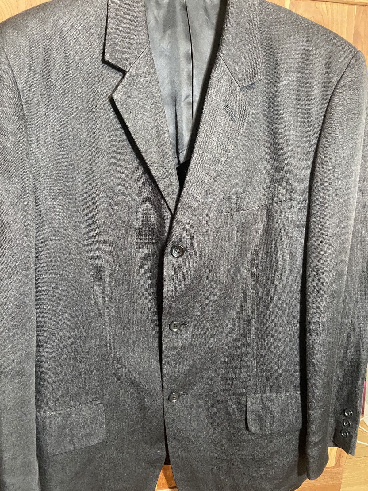 Y's for Men × Yohji Yamamoto Y’s for Men Oversized 3 Button Jacket Size 38R - 3 Thumbnail