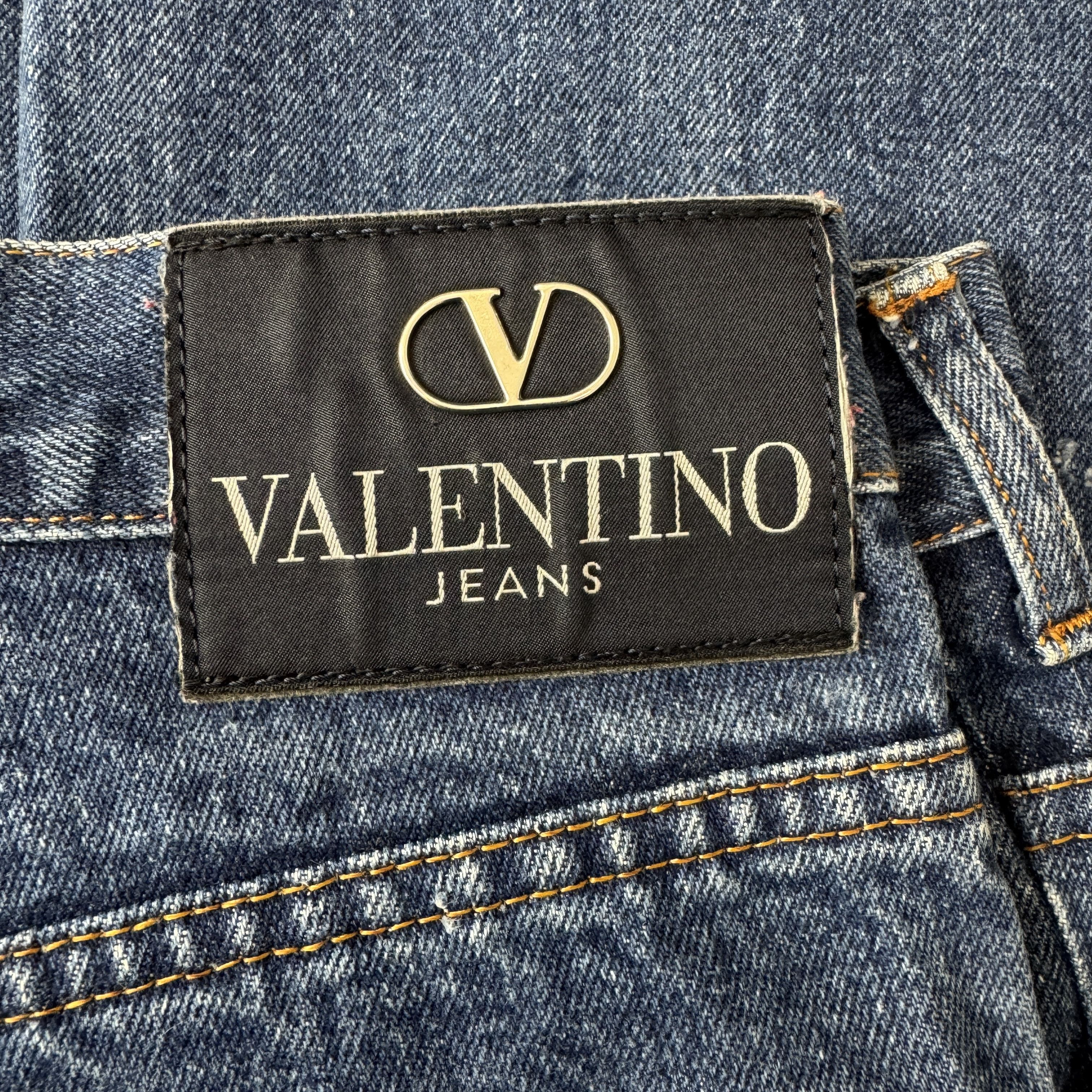 Valentino × Vintage Vintage Valentino Women's Crop Jeans Size 28" / US 6 / IT 42 - 5 Thumbnail