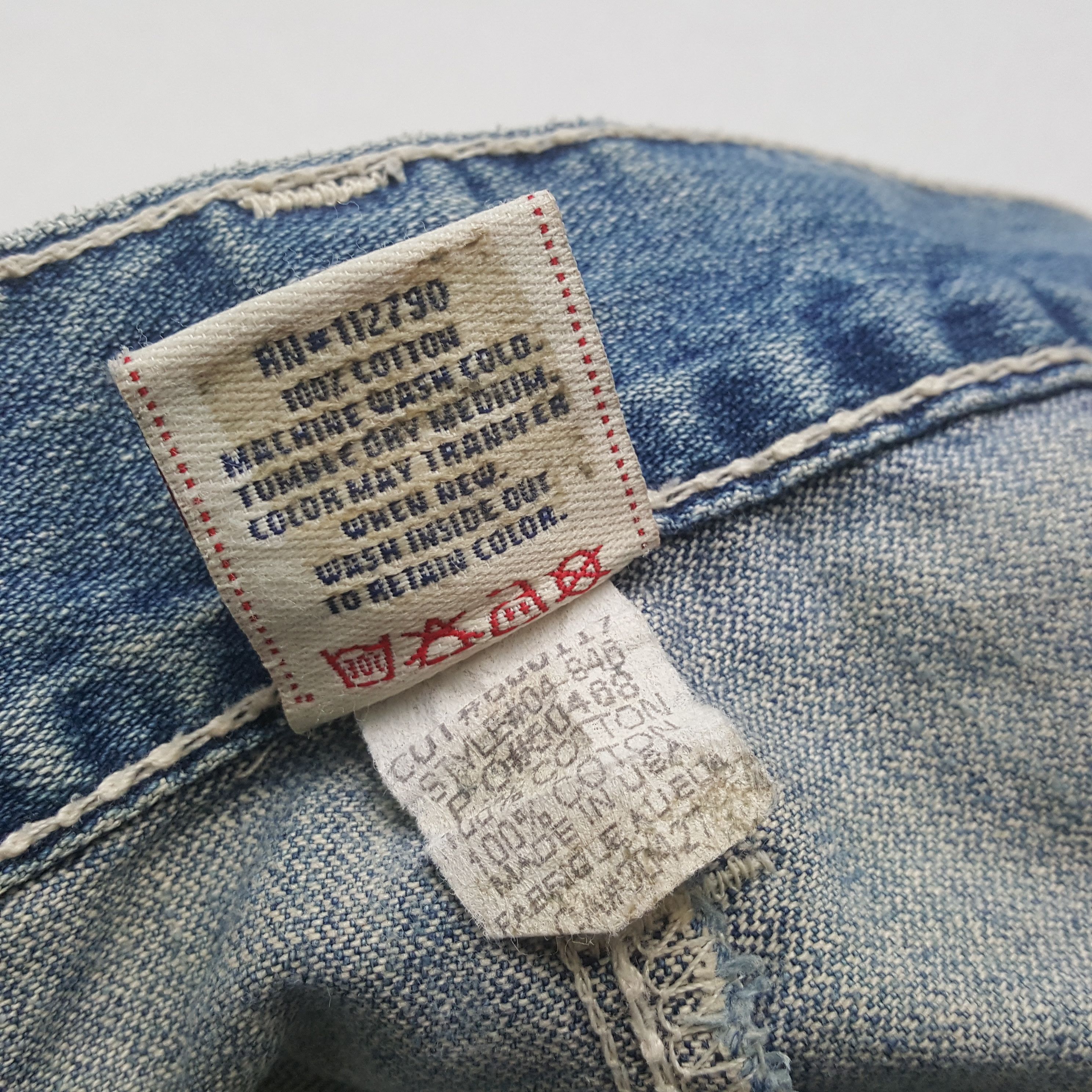 True Religion × Vintage Vintage True Religion American Brand Distressed Jeans Size US 33 - 5 Thumbnail