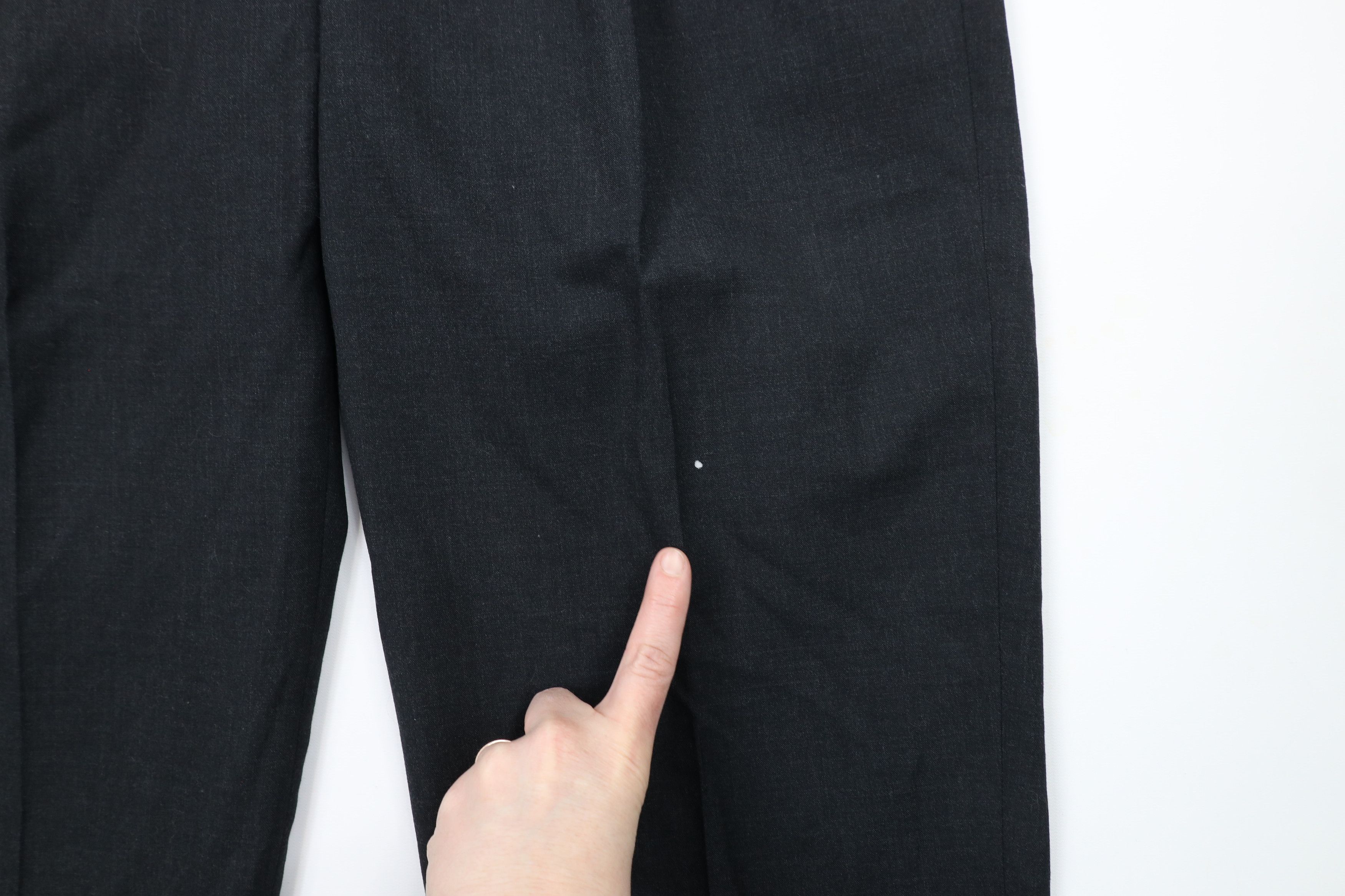 Vintage Vintage 90s Streetwear Pleated Worsted Wool Wide Leg Pants Size US 36 / EU 52 - 6 Thumbnail