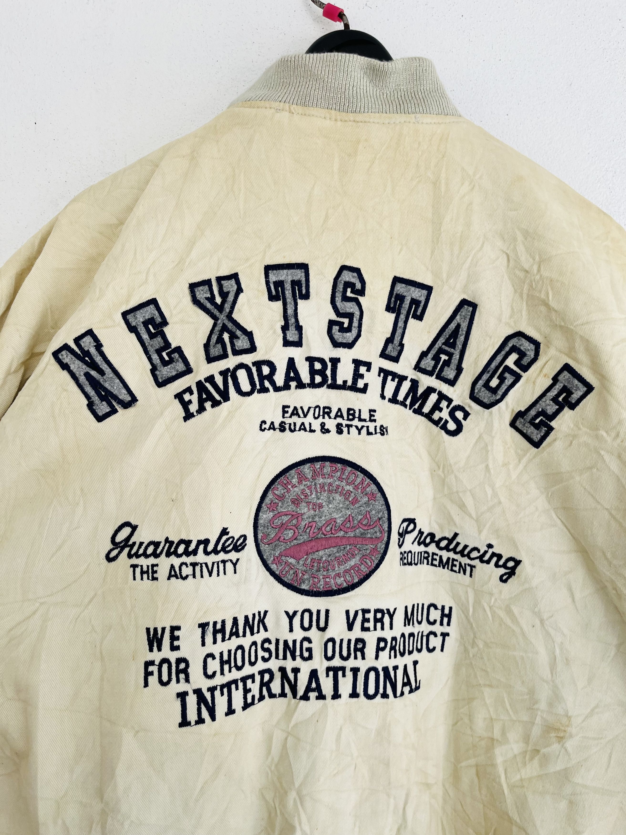 Japanese Brand × Vintage Vintage Next Stage Hip Hop Streetwear Fashion Style Size US L / EU 52-54 / 3 - 4 Thumbnail