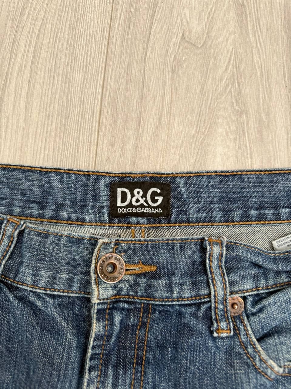 Dolce & Gabbana Dolce & Gabanna Jeans Big Logo Denim Jeans Size US 36 / EU 52 - 7 Thumbnail