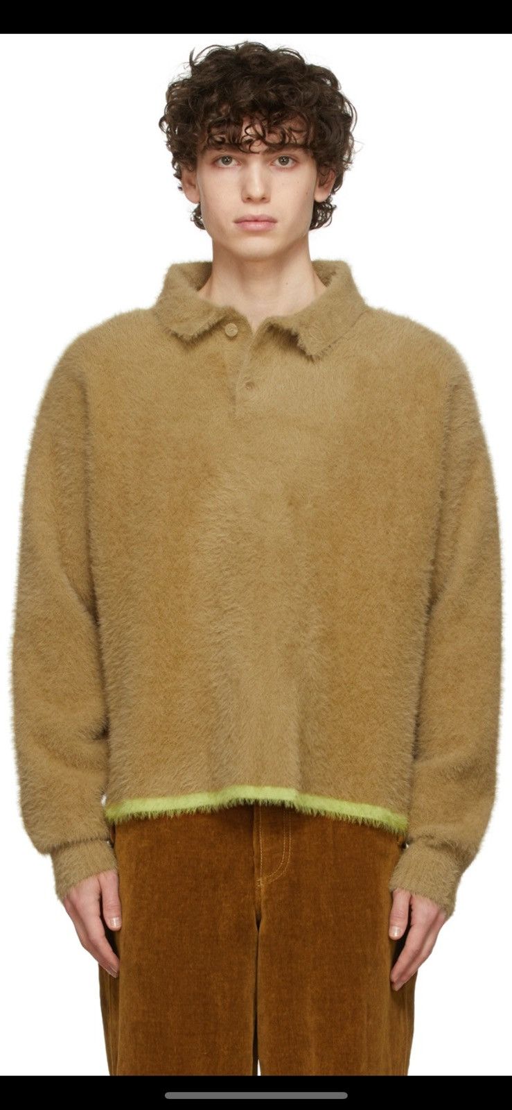 古*n様 Jacquemus Le Polo Neve Brown Jacquemus Le Polo Neve | Grailed