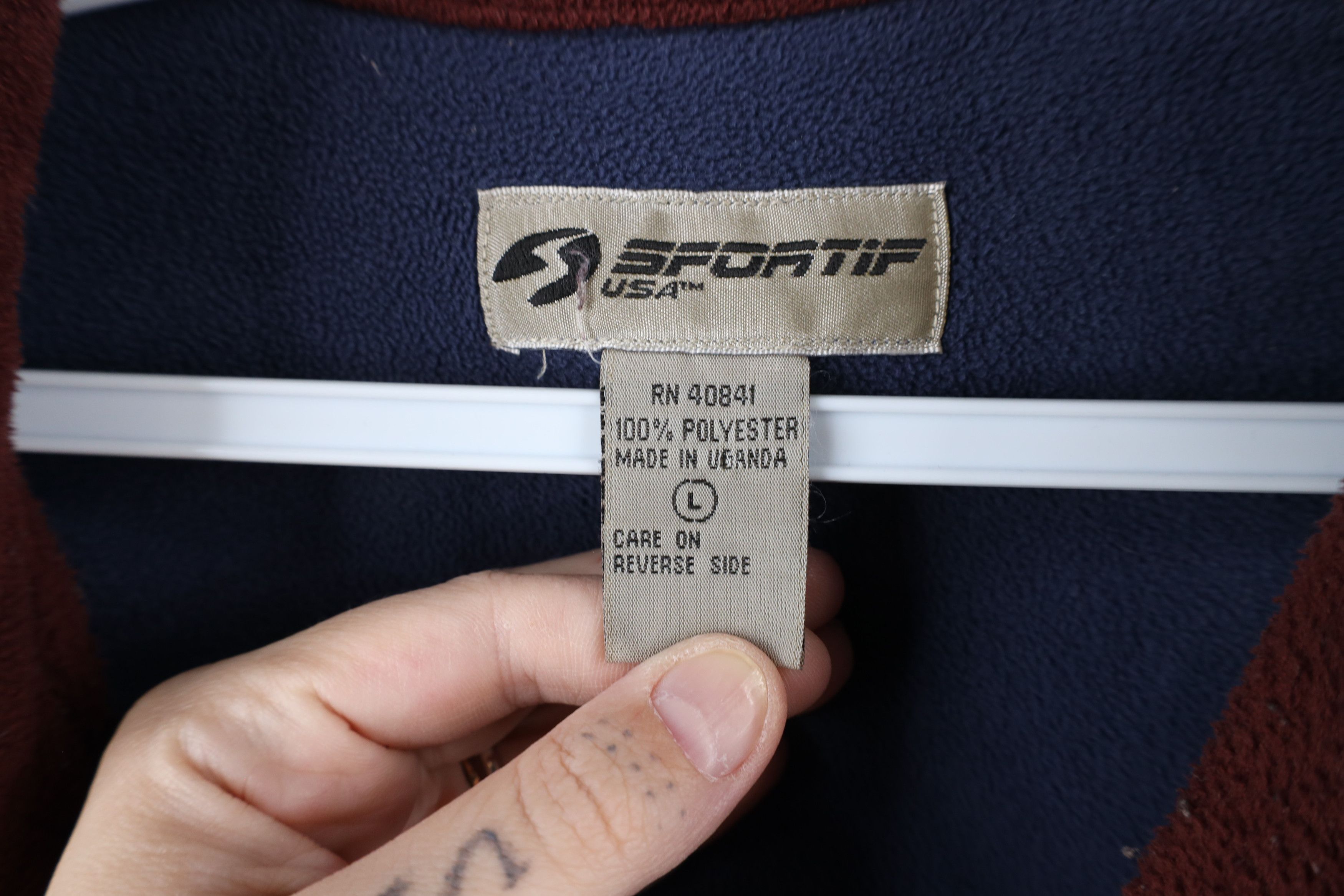 Vintage Vintage 90s Streetwear Fleece Button Shirt Jacket Jac Shirt Size US L / EU 52-54 / 3 - 9 Thumbnail