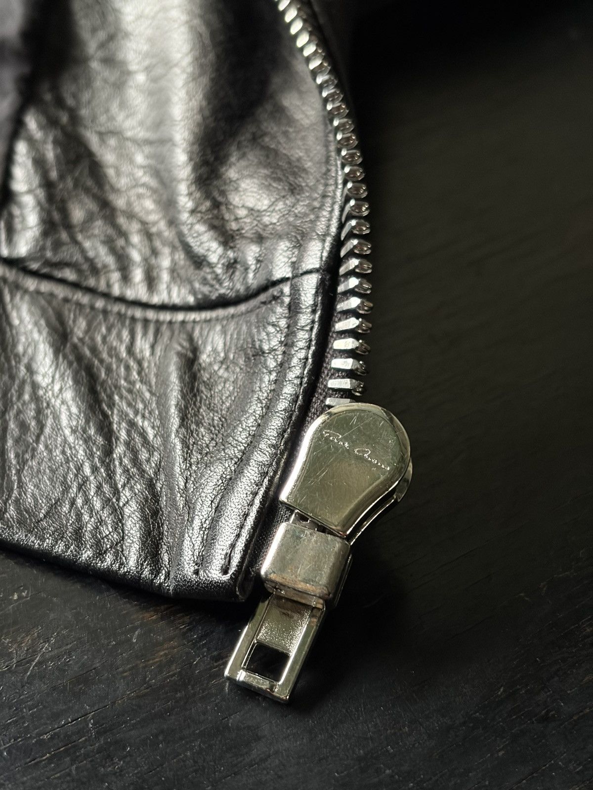Rick Owens Rick Owens ss18 „DIRT” stooges leather jacket Size US XS / EU 42 / 0 - 7 Thumbnail