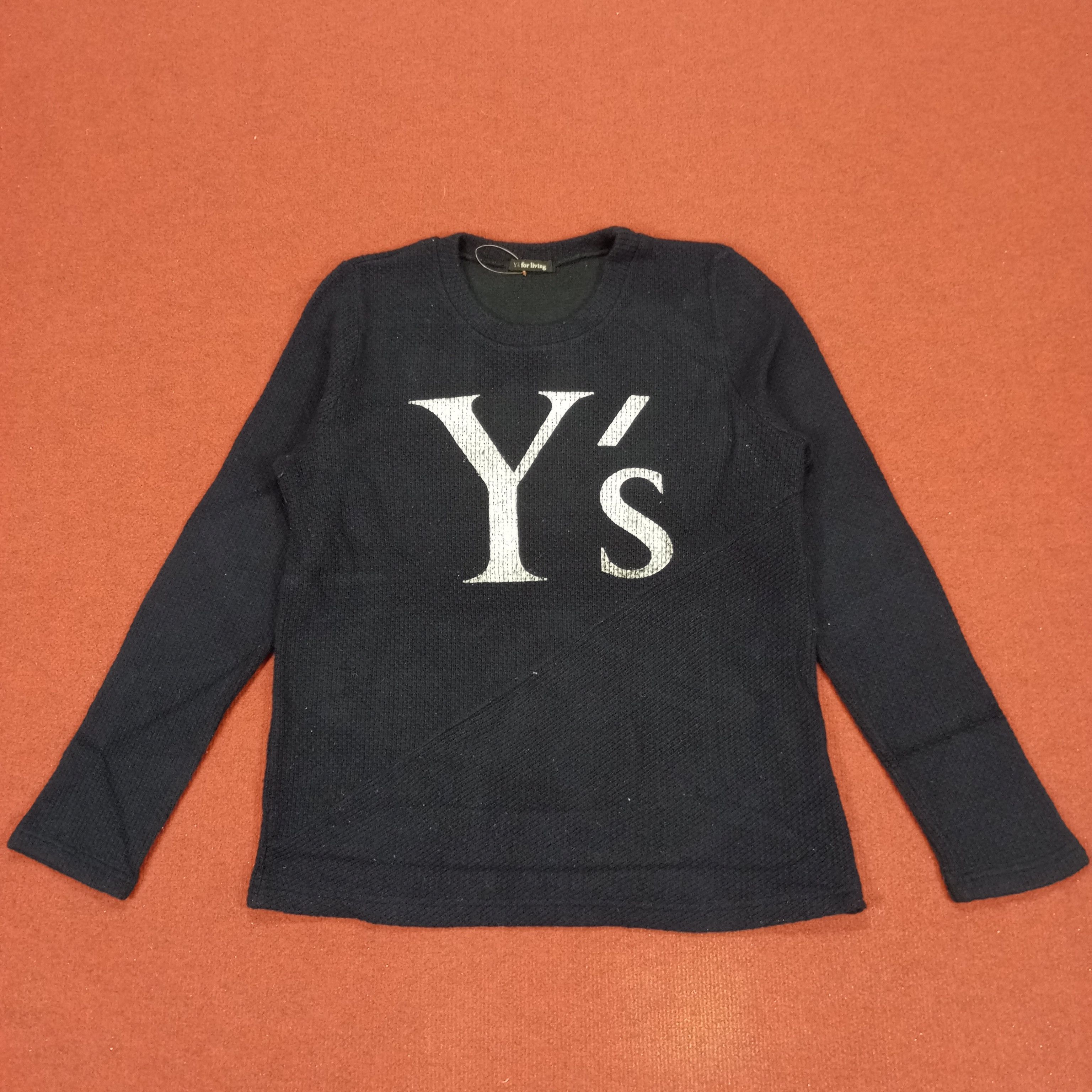 Designer × Vintage × Yohji Yamamoto Ys For Living Designer Brand Custom Art Knitwear Sweater Size US S / EU 44-46 / 1 - 1 Thumbnail