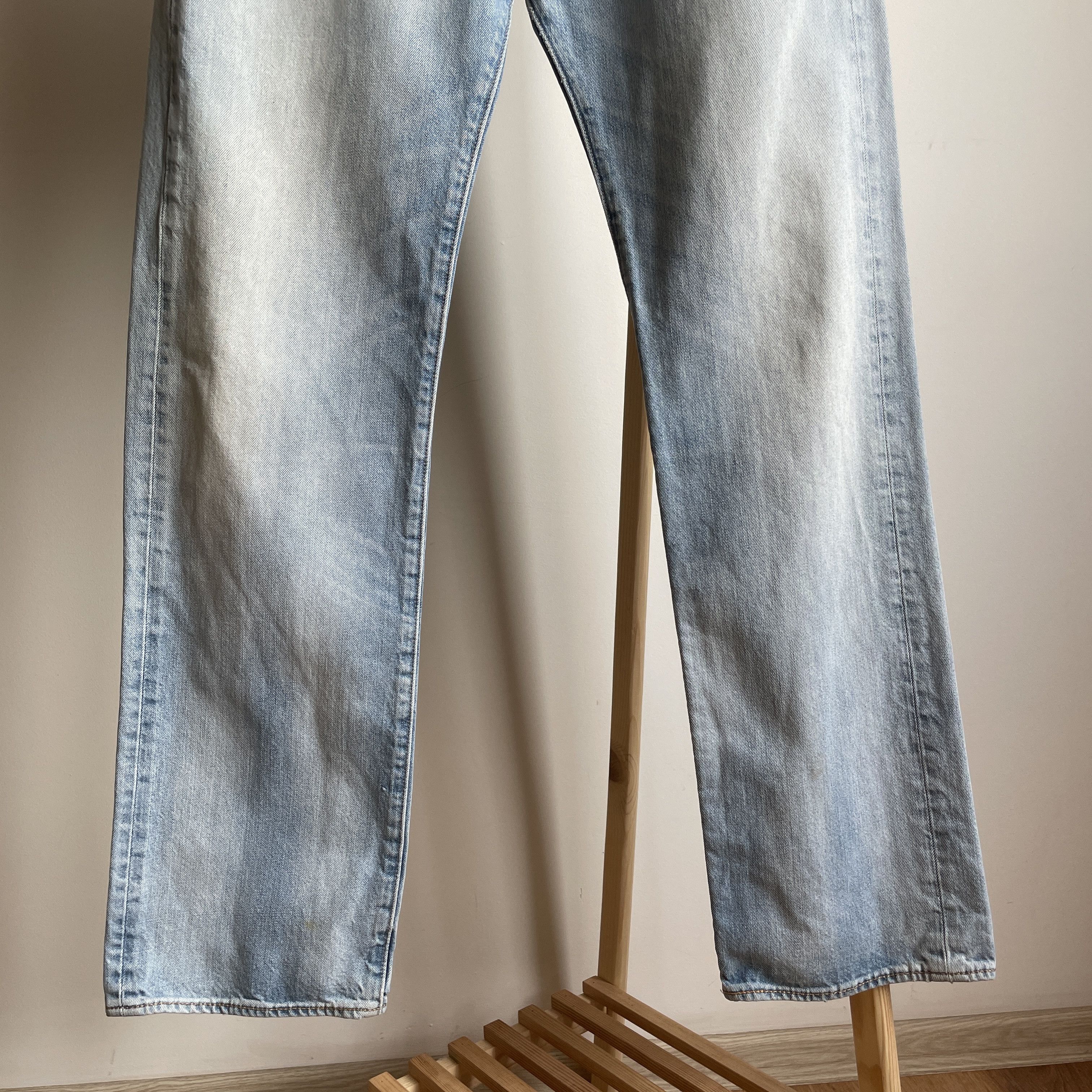 Levi's Levi's 501 Washed Straight Denim Size 34x34 Size US 34 / EU 50 - 6 Thumbnail