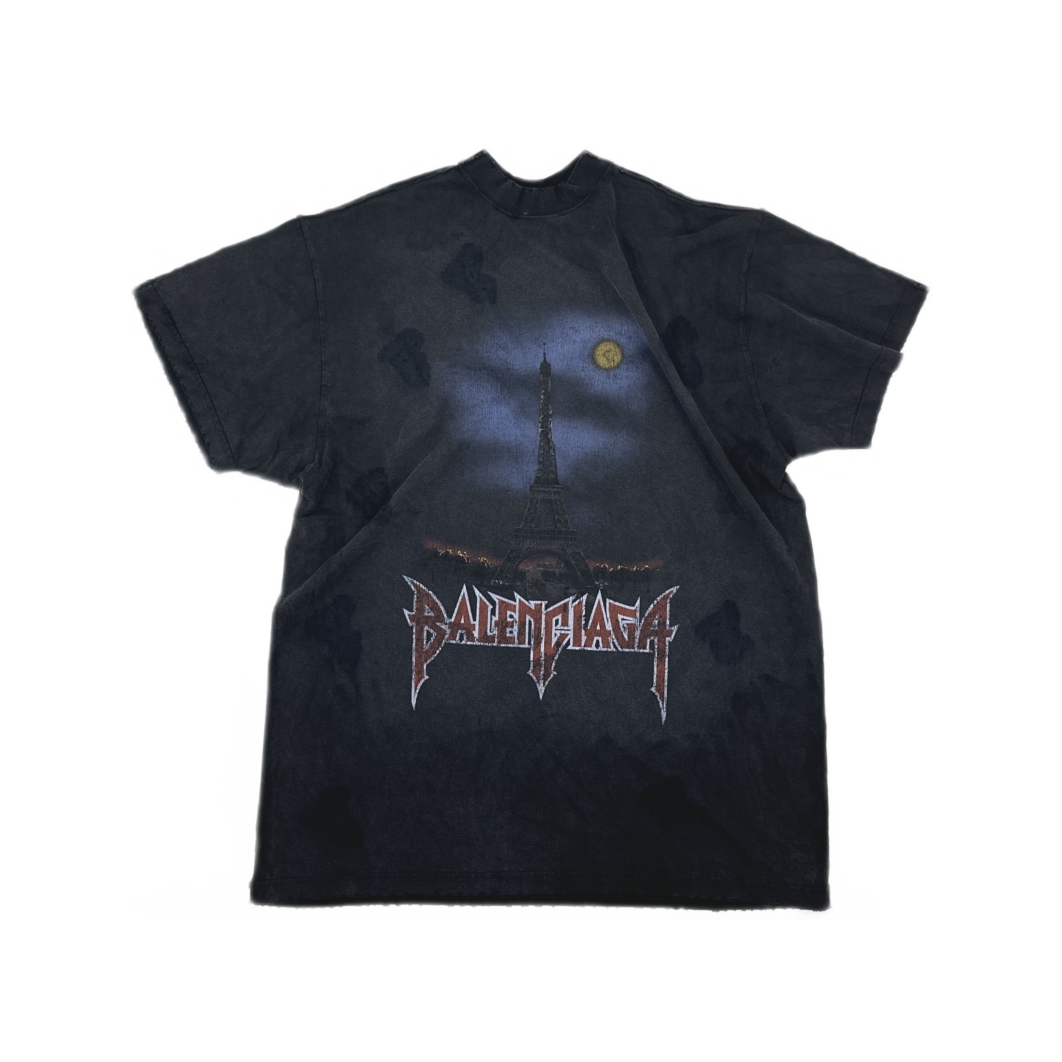 Balenciaga Balenciaga Paris Sunset Graphic Short Sleeve Tee-2505