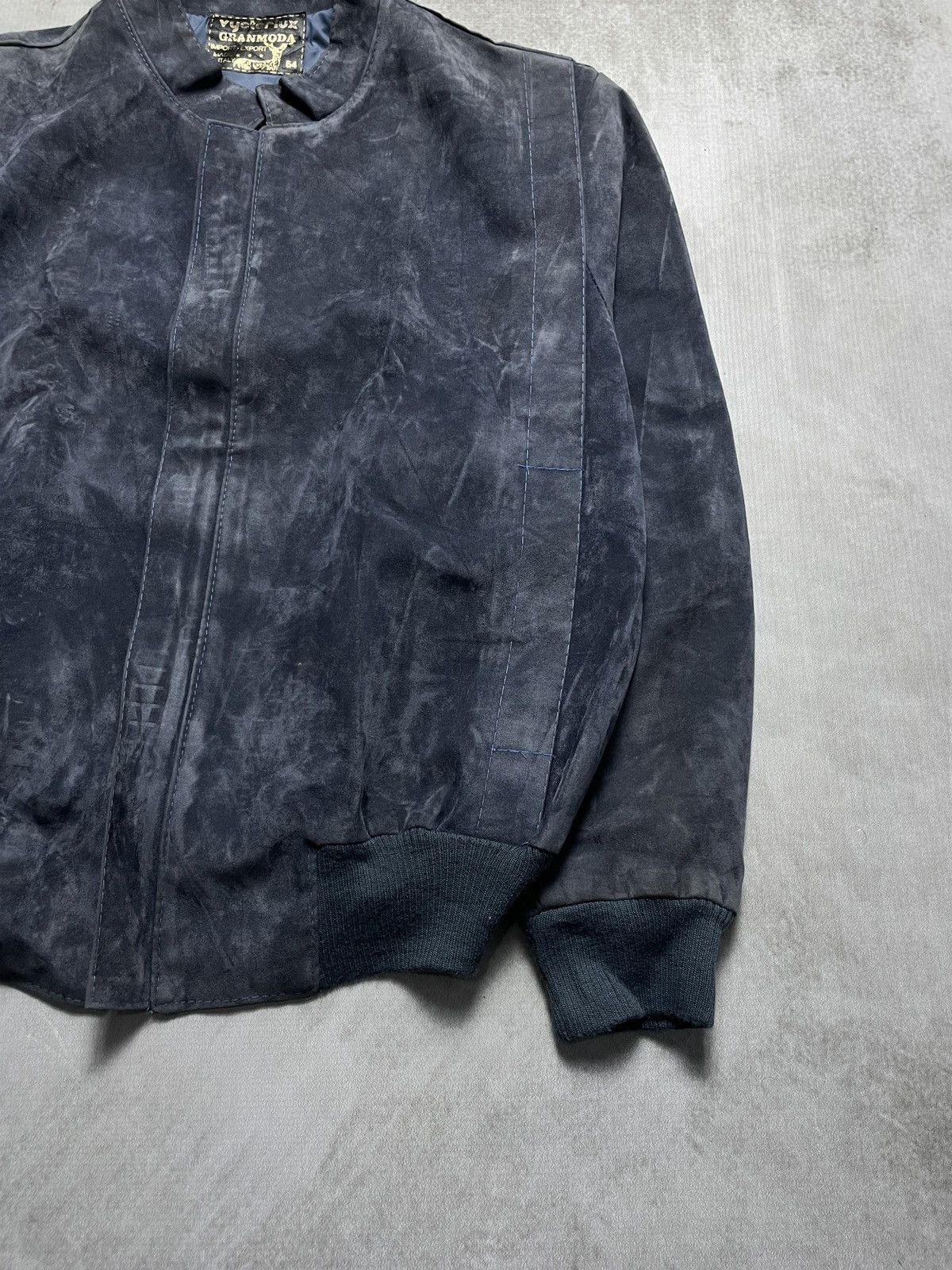 Vintage Vintage Victorlux Grandmoda Velvet Bomber Jacket Size US L / EU 52-54 / 3 - 3 Thumbnail